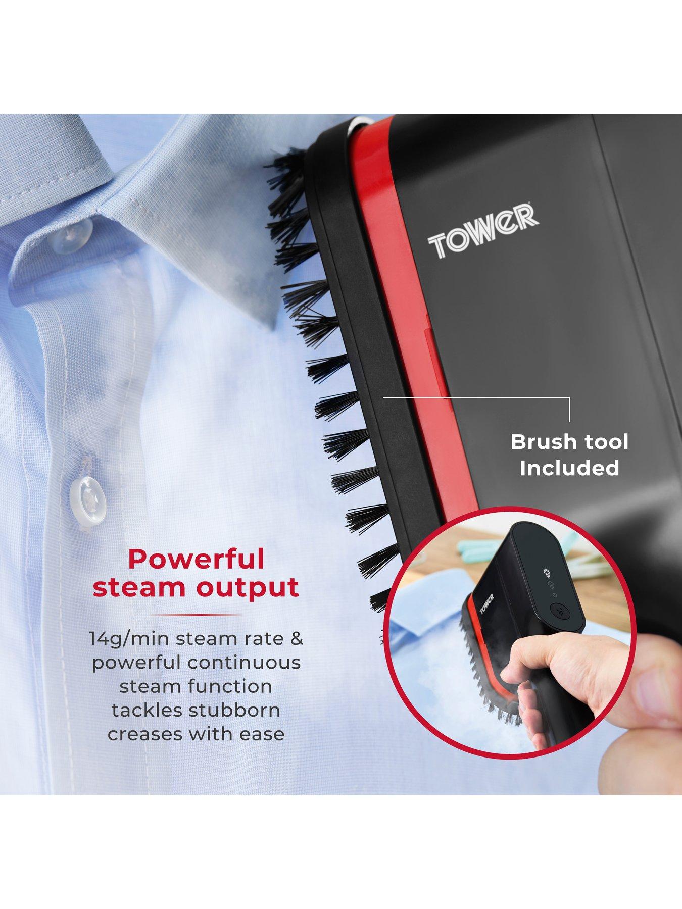 tower-t22038red-ceraglide-handheld-garment-steamer-black-reddetail
