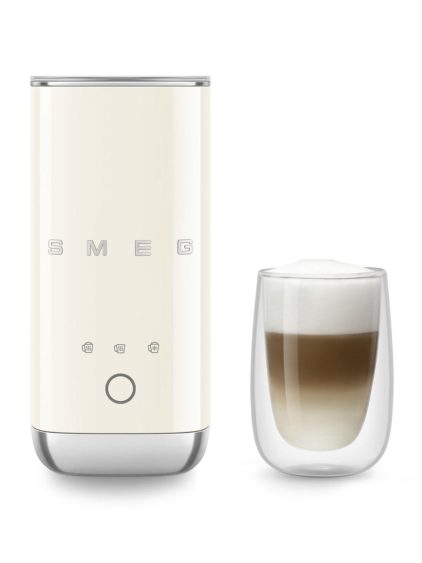 Smeg MFF02CRUK Retro 50s Style Mini Milk Frother - Cream