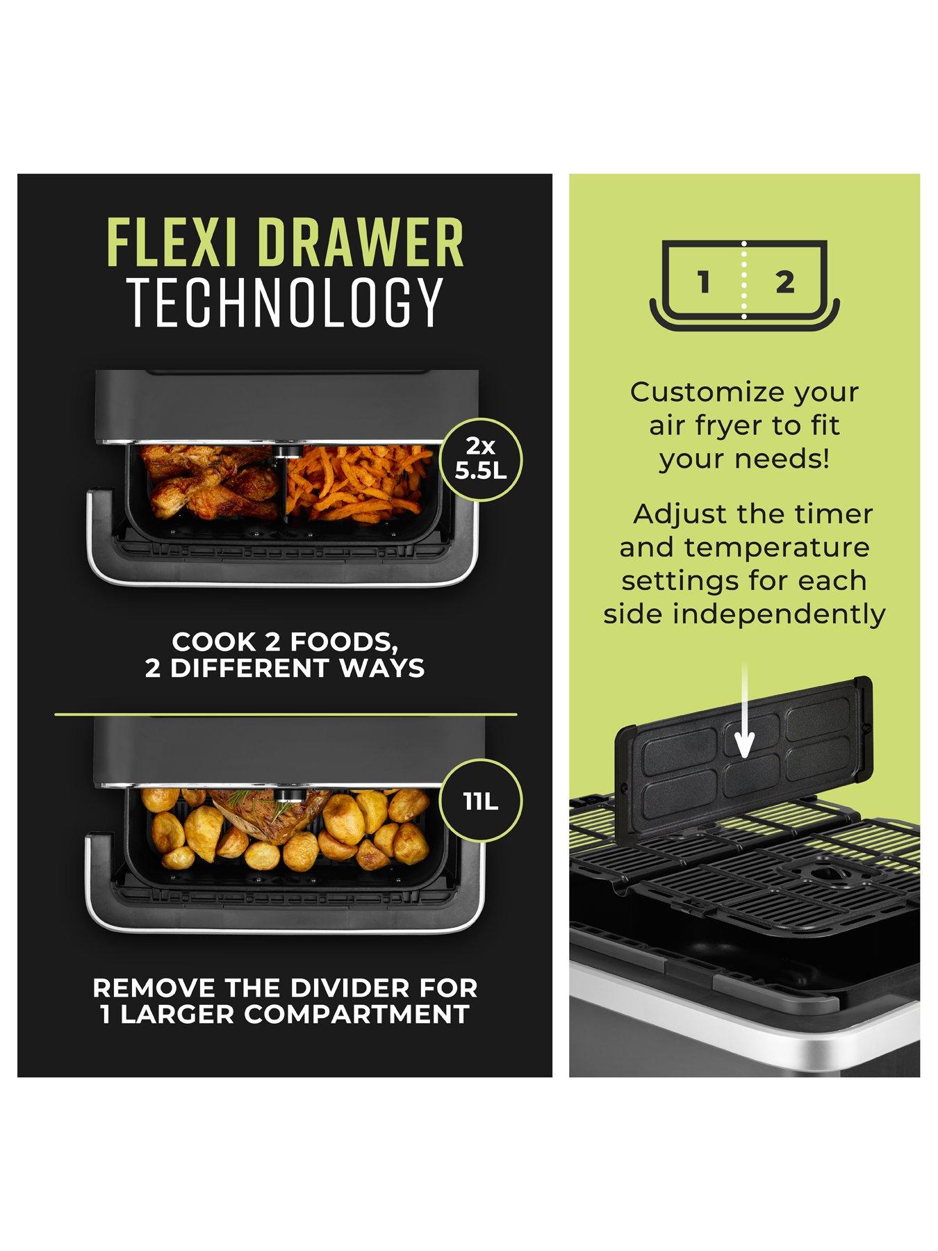 tower-t17200-elite-flexi-drawer-air-fryer-graphite-greyback