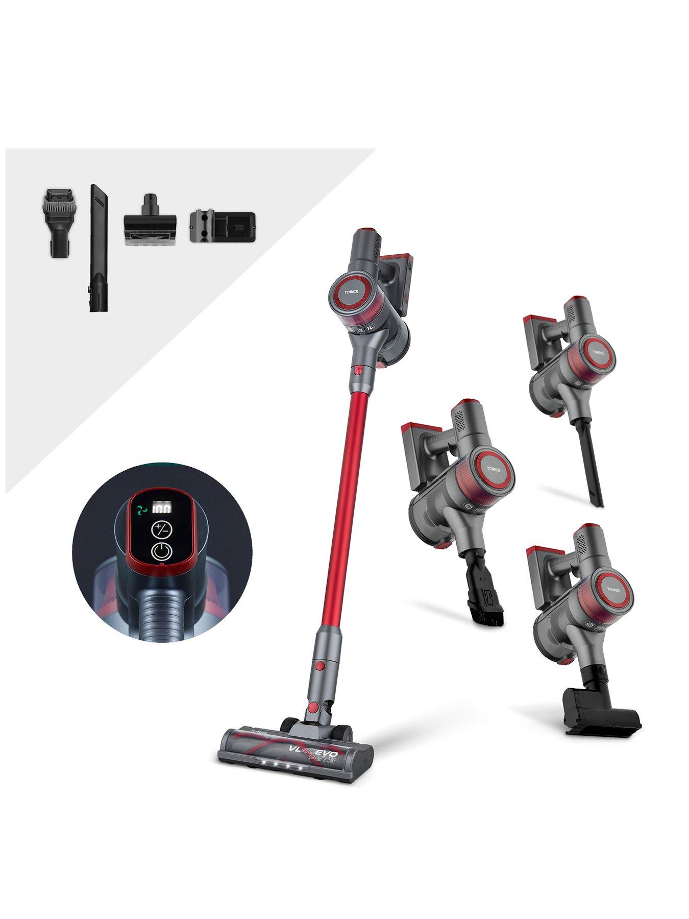 Tower T513014 VL40 Pro 3-in-1 Cordless Vacuum Cleaner - Red