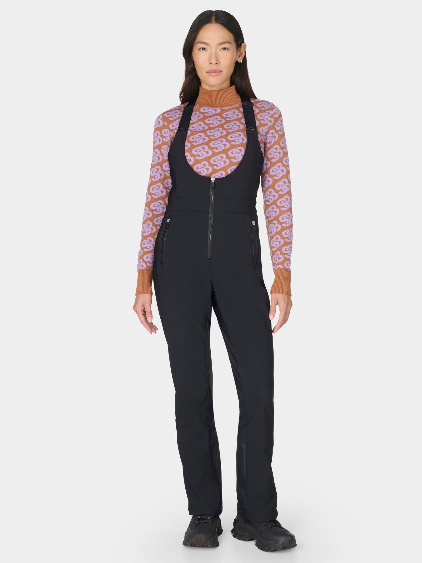 Sweaty Betty Power Sculpting Bib Salopettes - Black