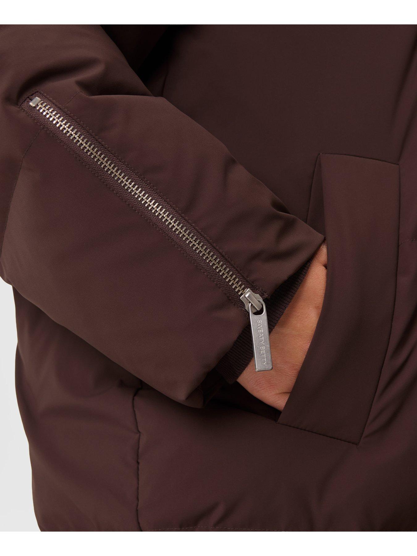 sweaty-betty-nimbus-cloudweight-longline-puffer-coat-brownoutfit