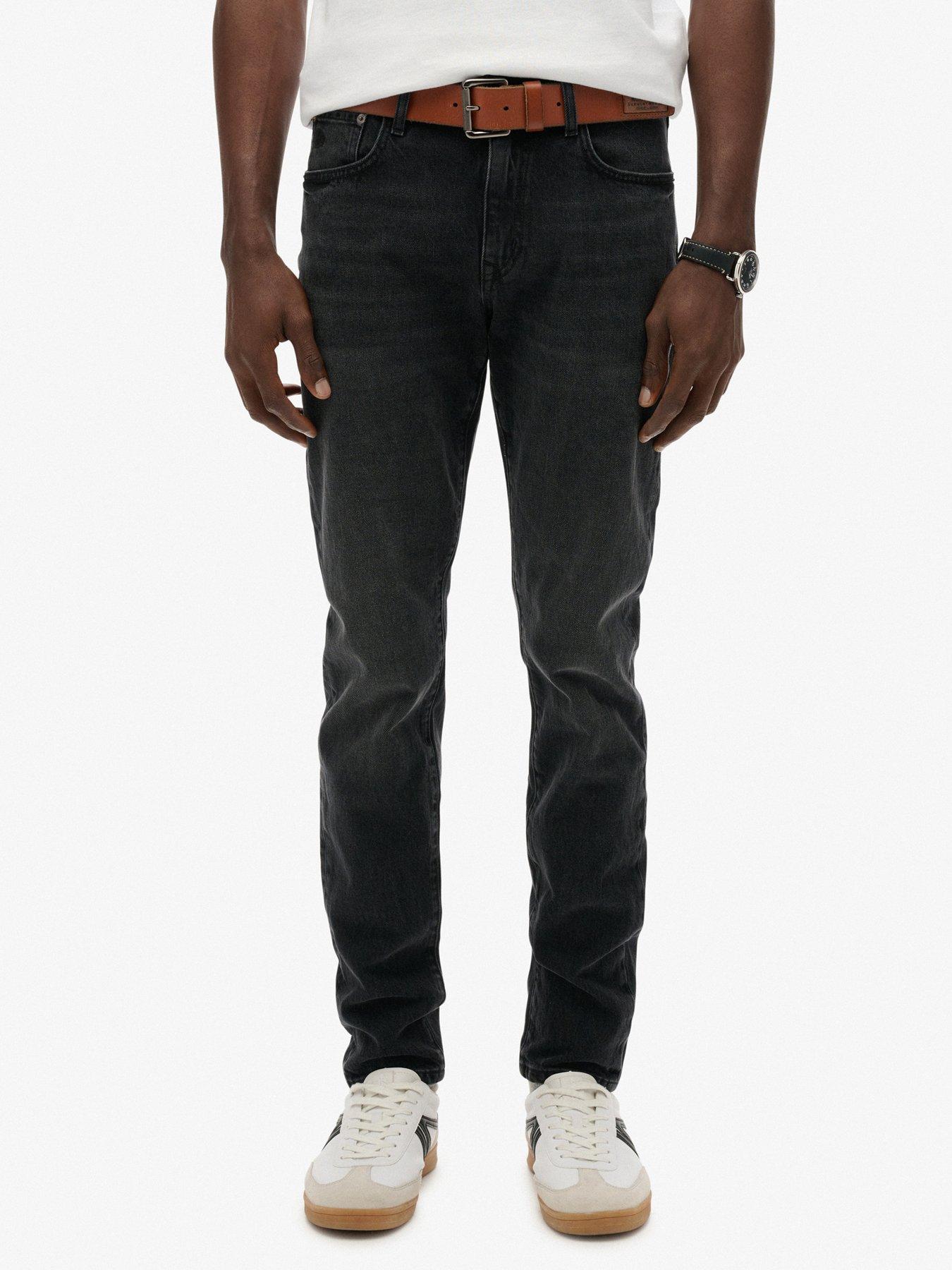 Superdry Vintage Slim Fit Jeans - Black