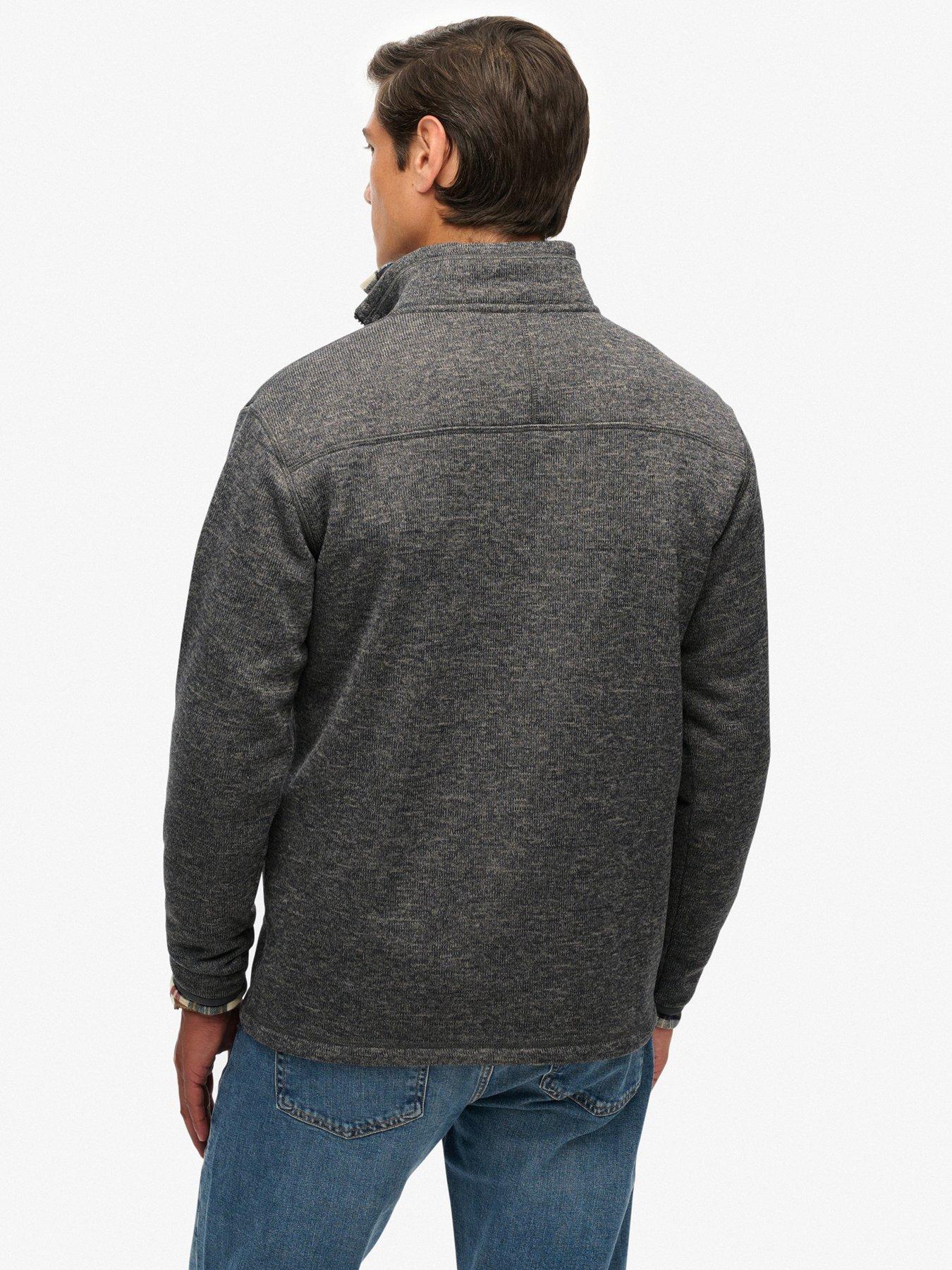 Image 2 of 6 of Superdry Storm Half Zip Sweat - Grey