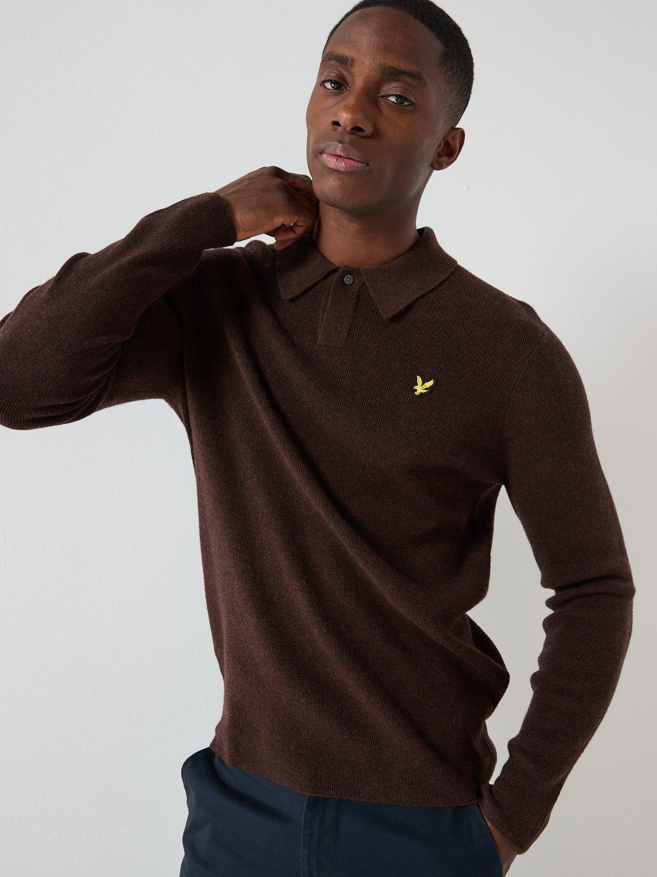 lyle-scott-lambswool-blend-rugby-jumper-brownoutfit