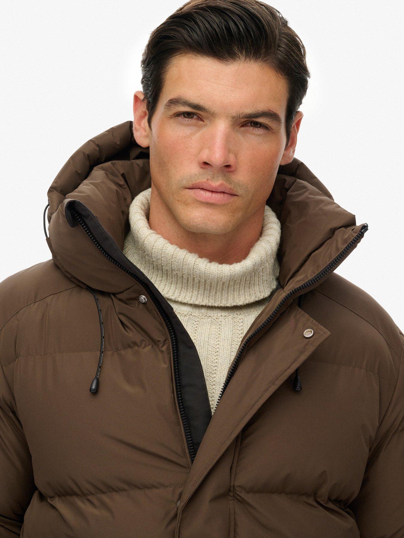 Image 4 of 7 of Superdry Superdry Hooded 5 Baffle Sports Padded Jacket