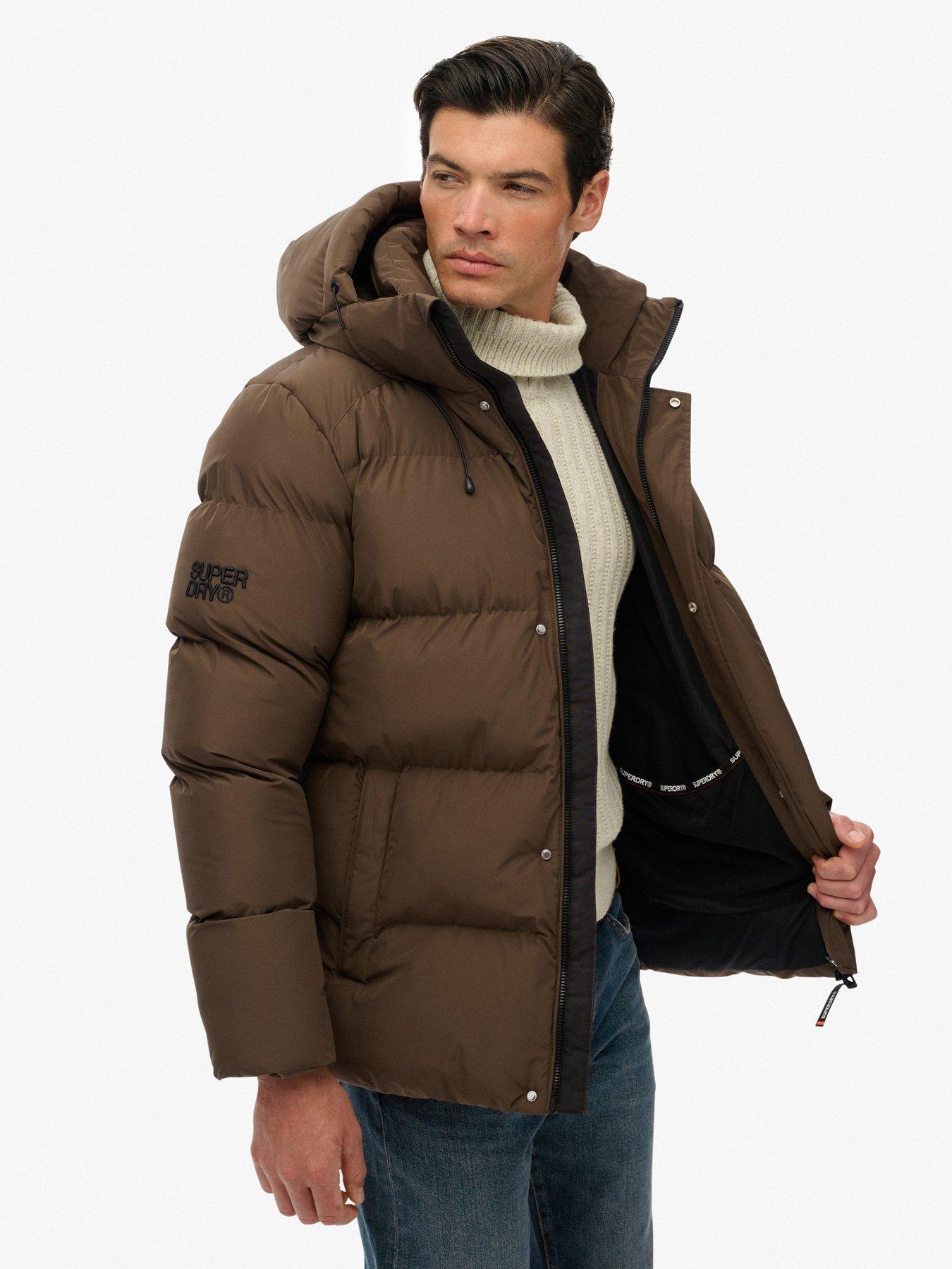Image 6 of 7 of Superdry Superdry Hooded 5 Baffle Sports Padded Jacket