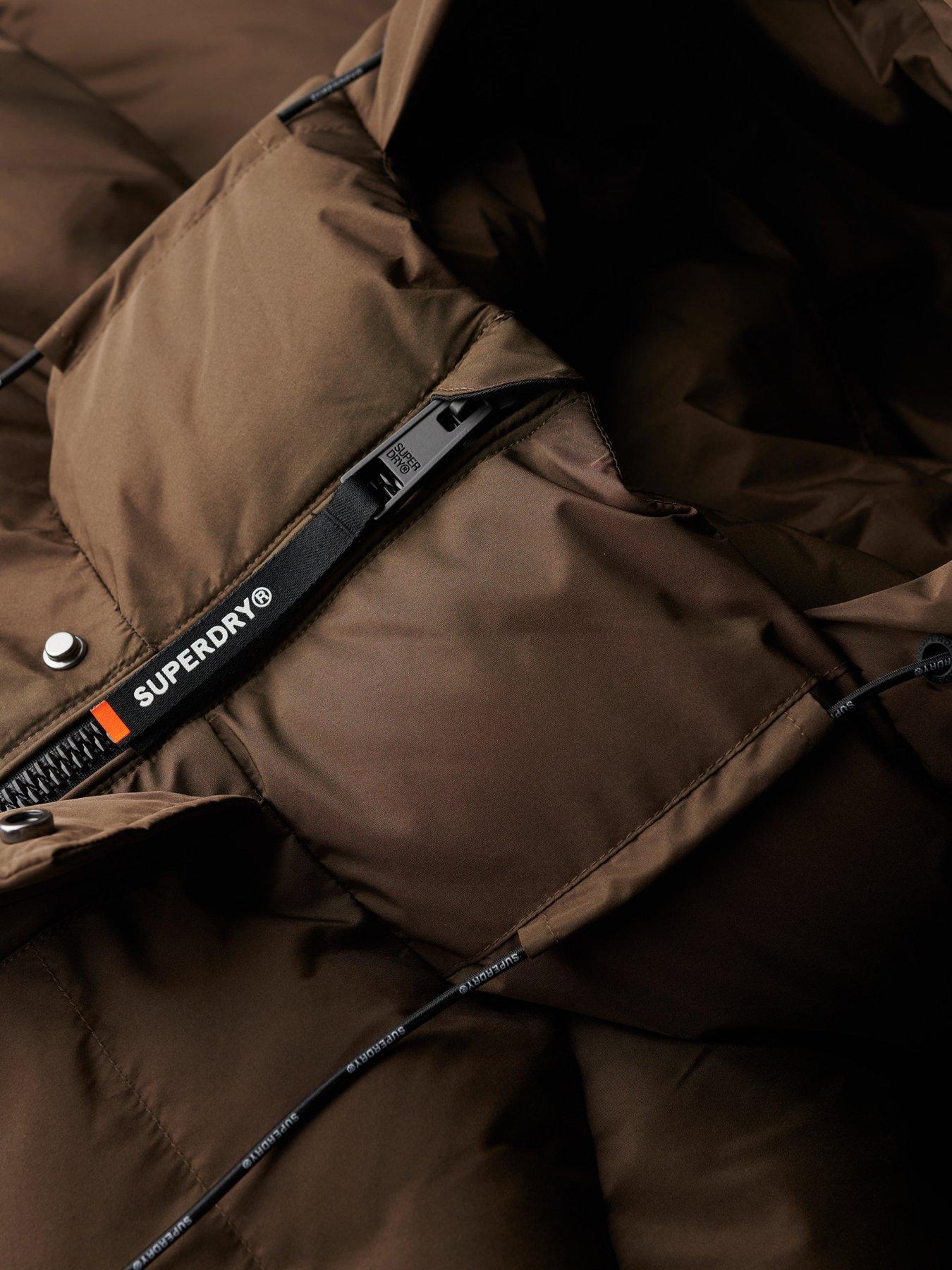 Image 7 of 7 of Superdry Superdry Hooded 5 Baffle Sports Padded Jacket