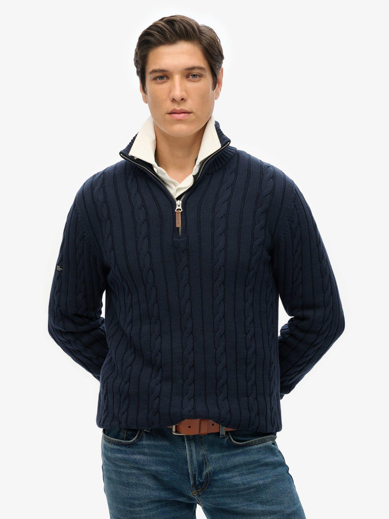 superdry-preppy-cotton-cable-half-zip-knitted-jumper