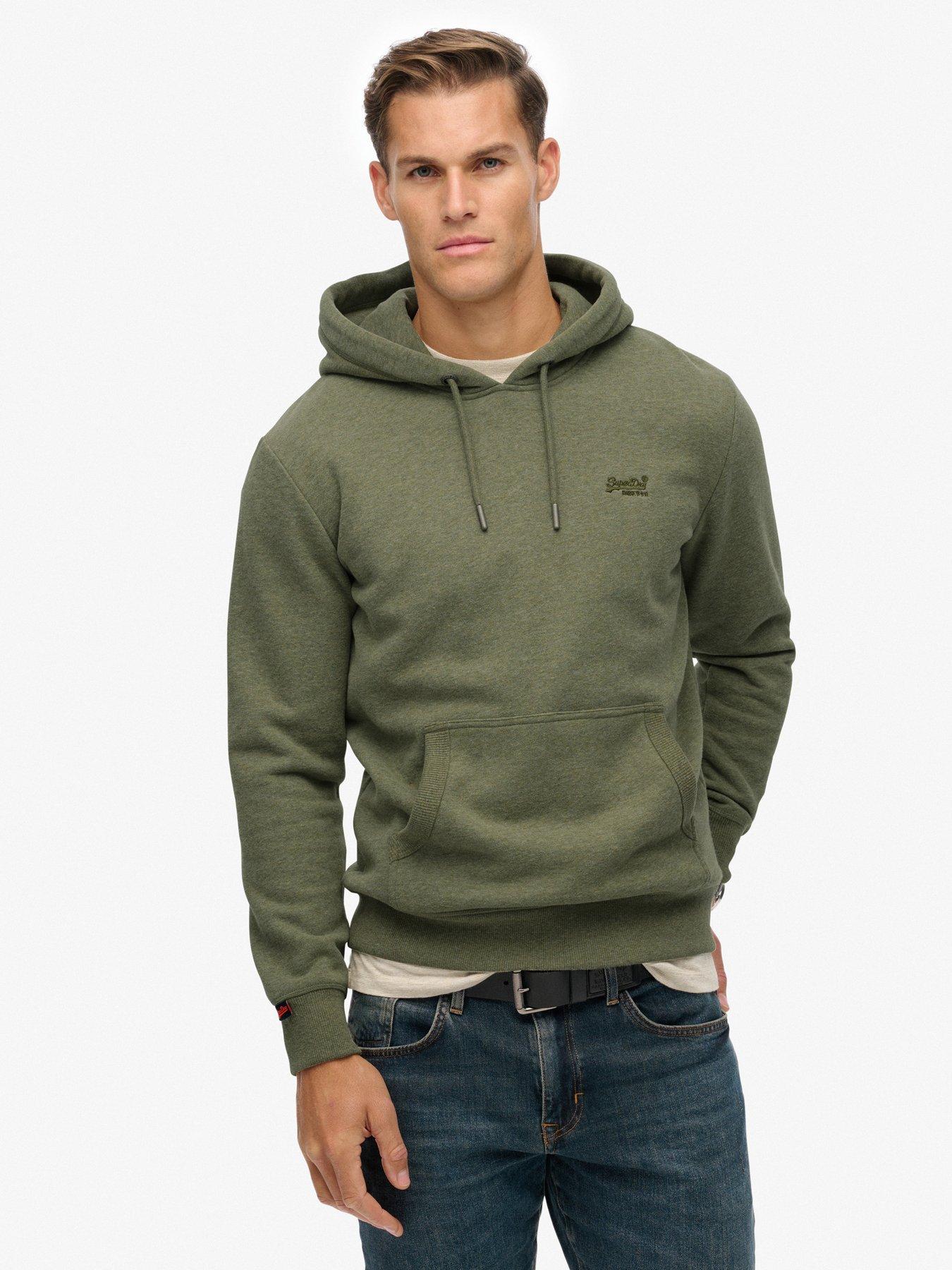 Superdry Essential Logo Hoodie - Green