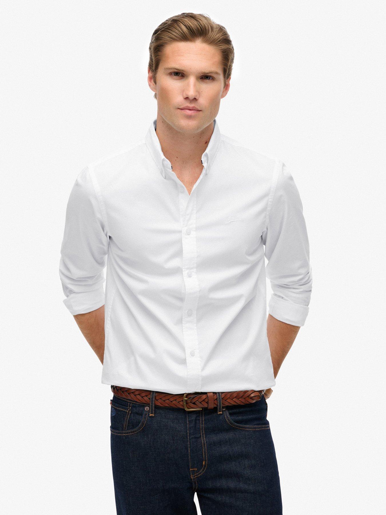 superdry-essentials-tailored-long-sleeve-shirt-white