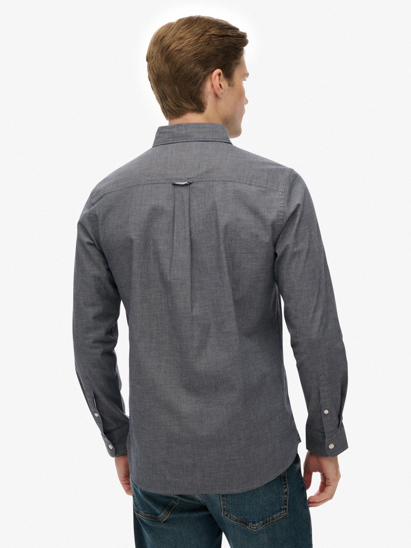 superdry-essentials-tailored-long-sleeve-shirt-greystillFront