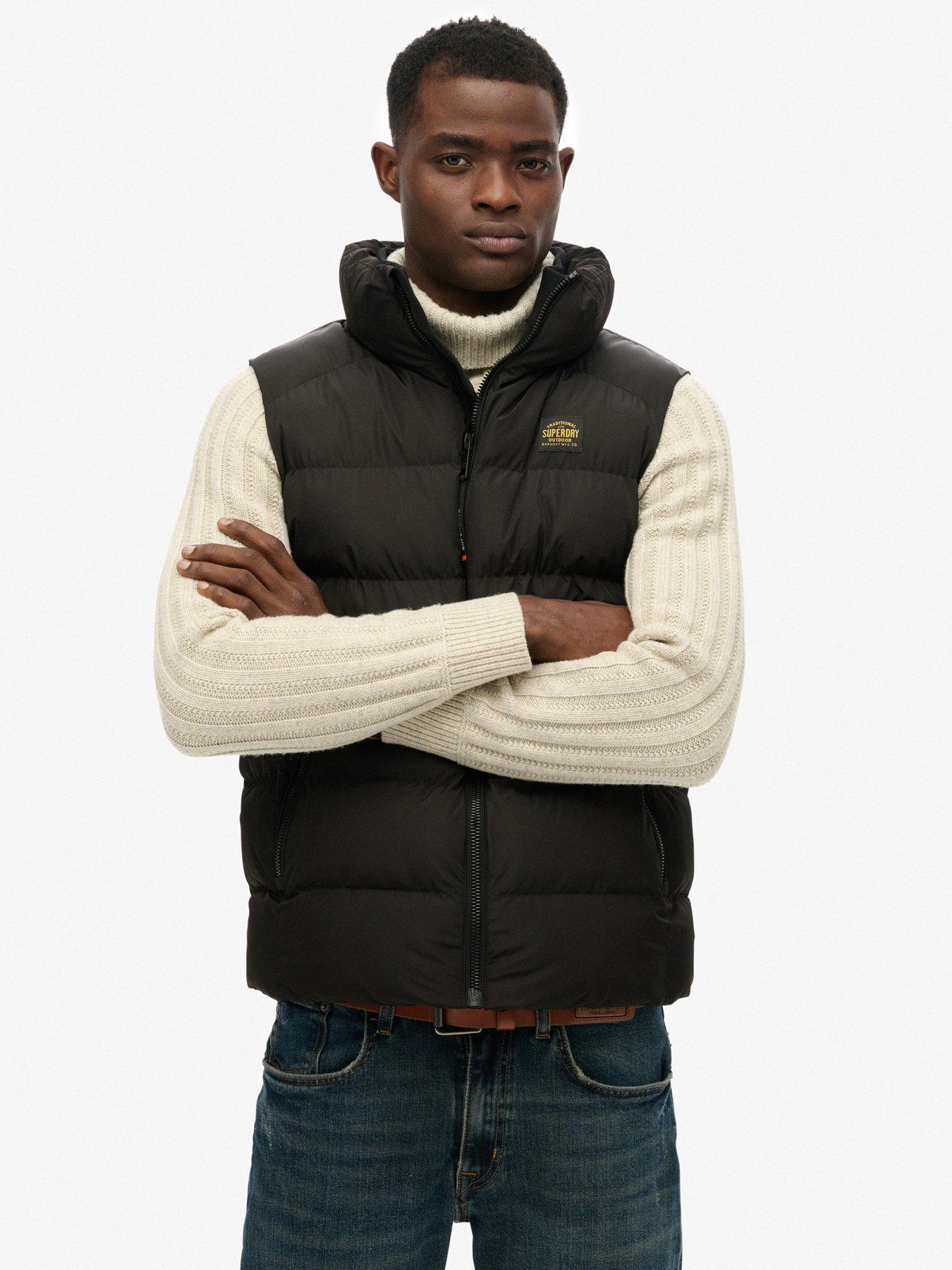Image 5 of 7 of Superdry Sports Padded Gilet - Black
