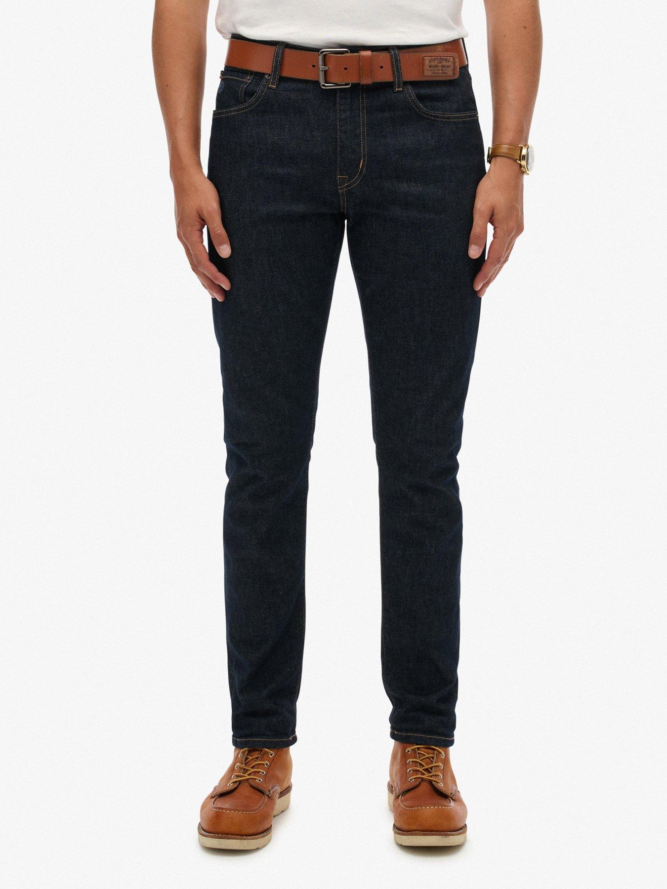 Superdry Vintage Slim Fit Jeans - Black