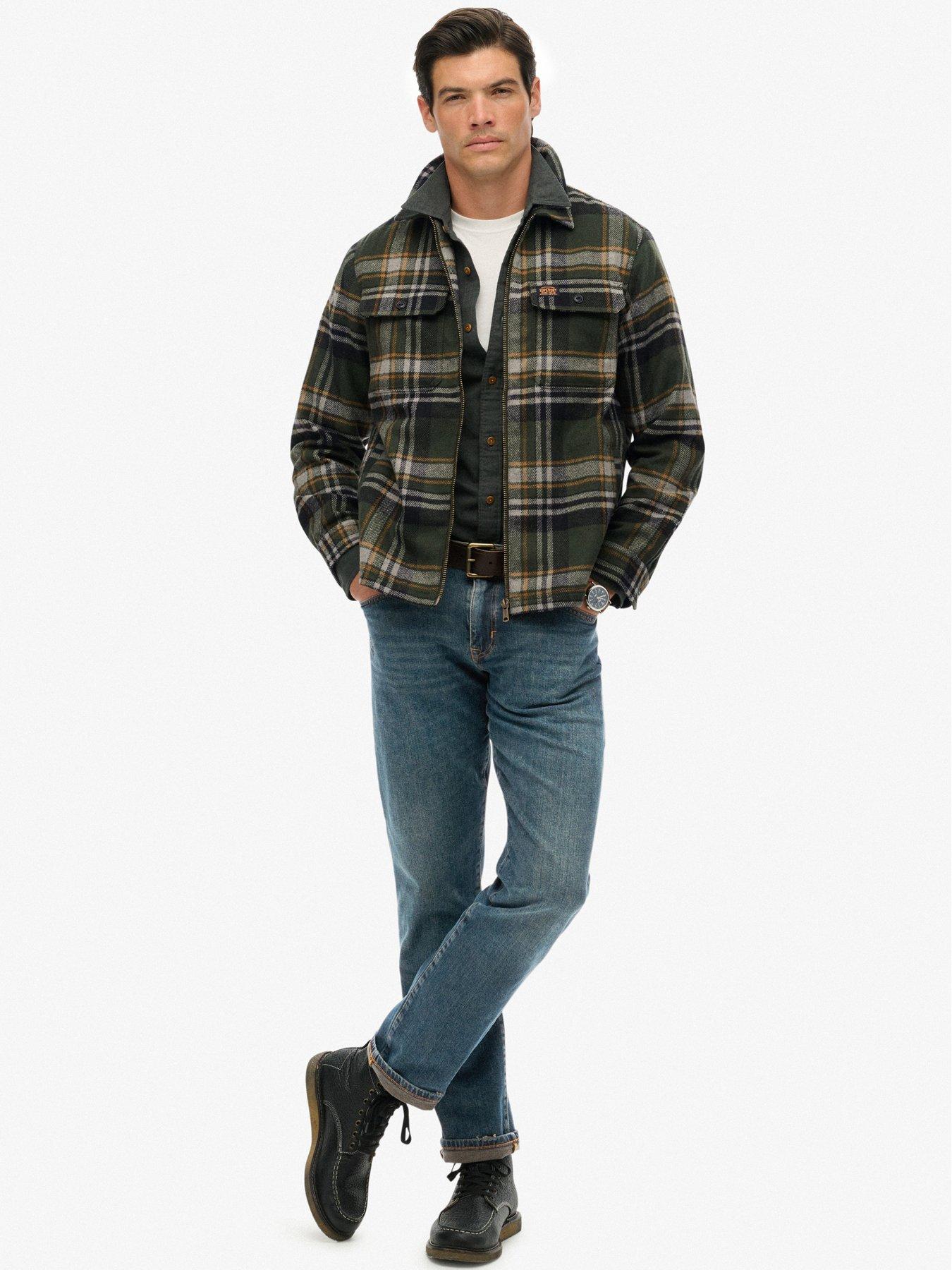 superdry-wool-miller-zip-check-overshirt-greenback