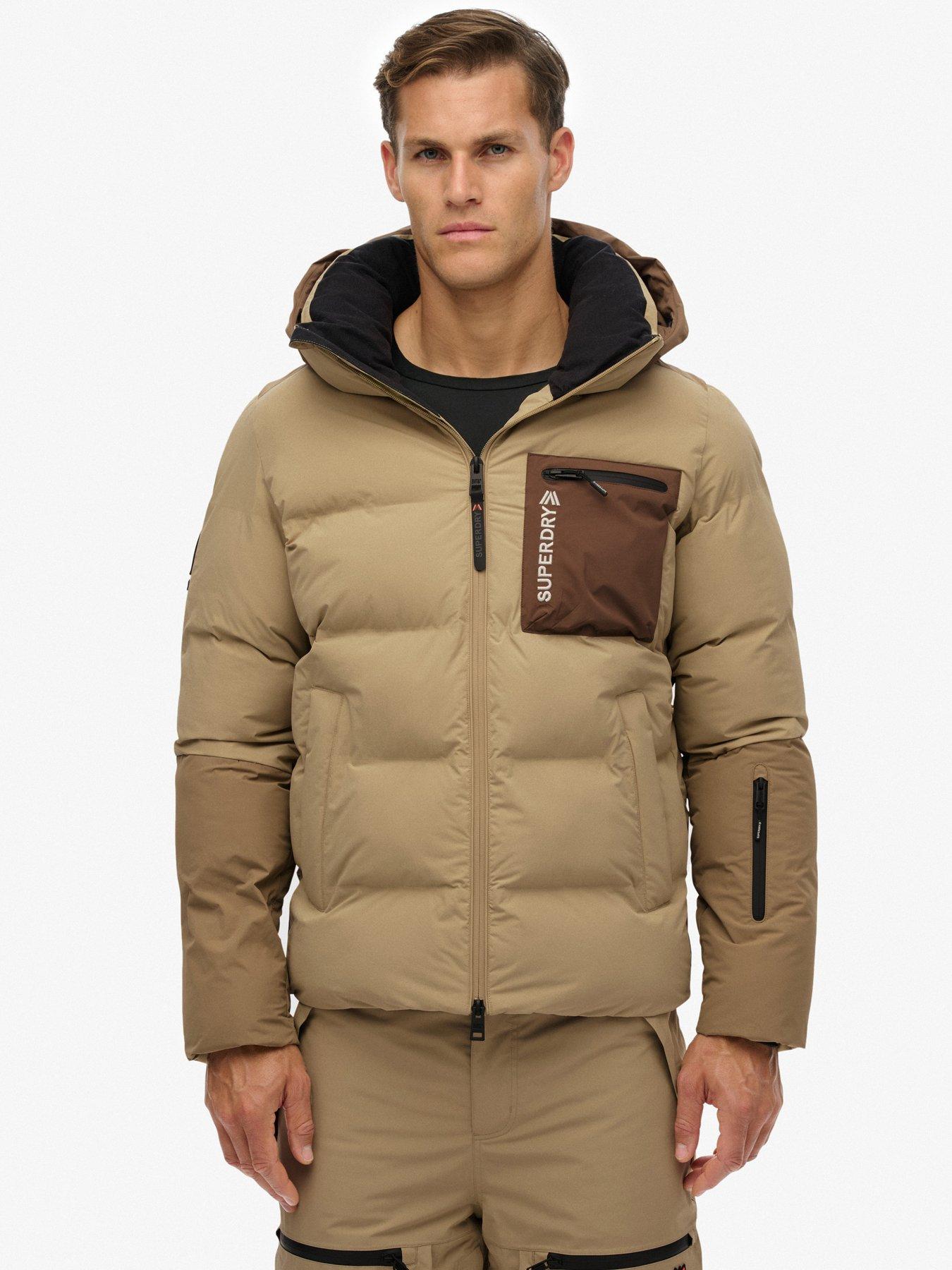 Superdry Ski Sports Padded Jacket - Beige
