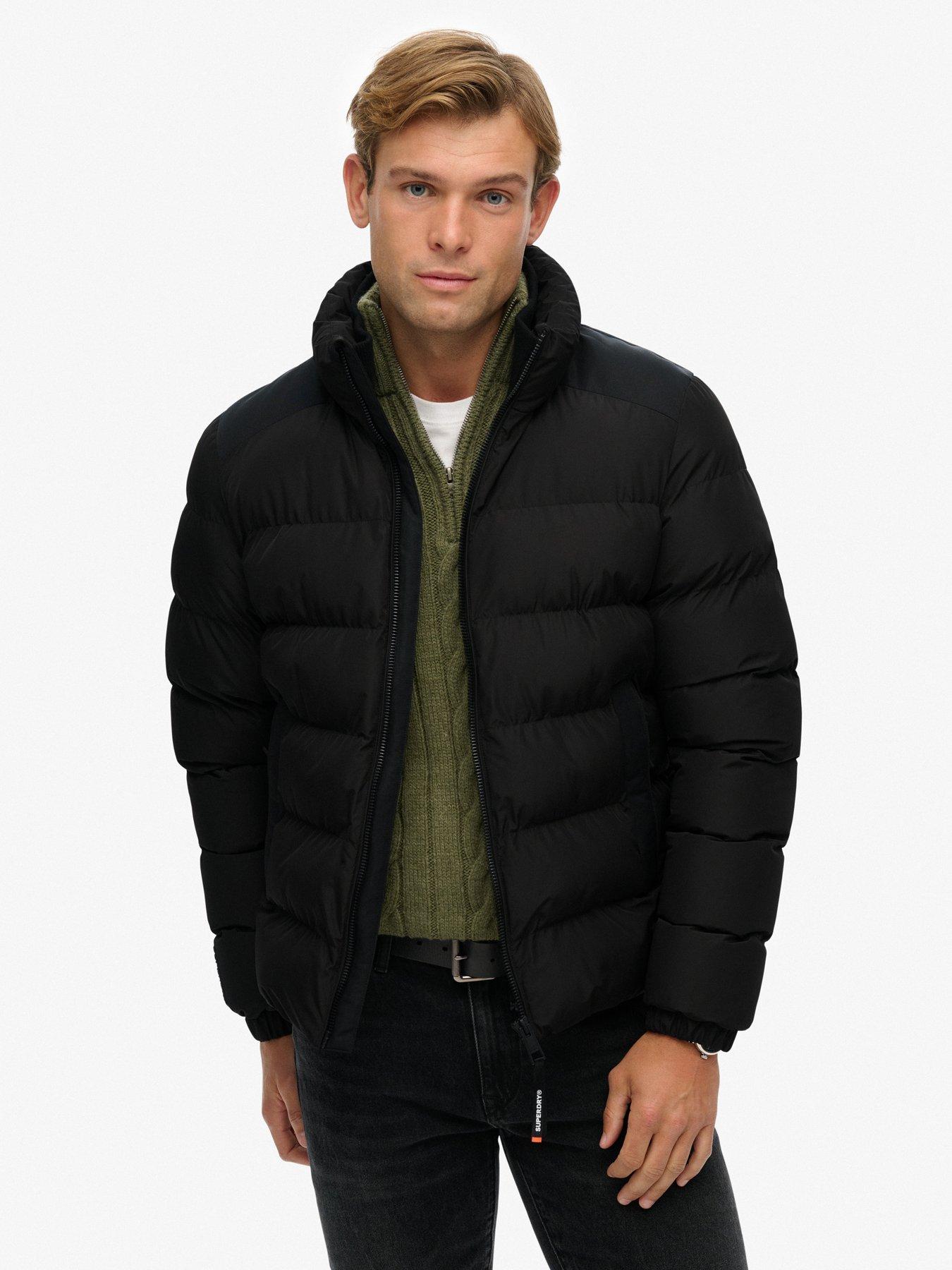 Superdry Sports Padded Jacket - Black