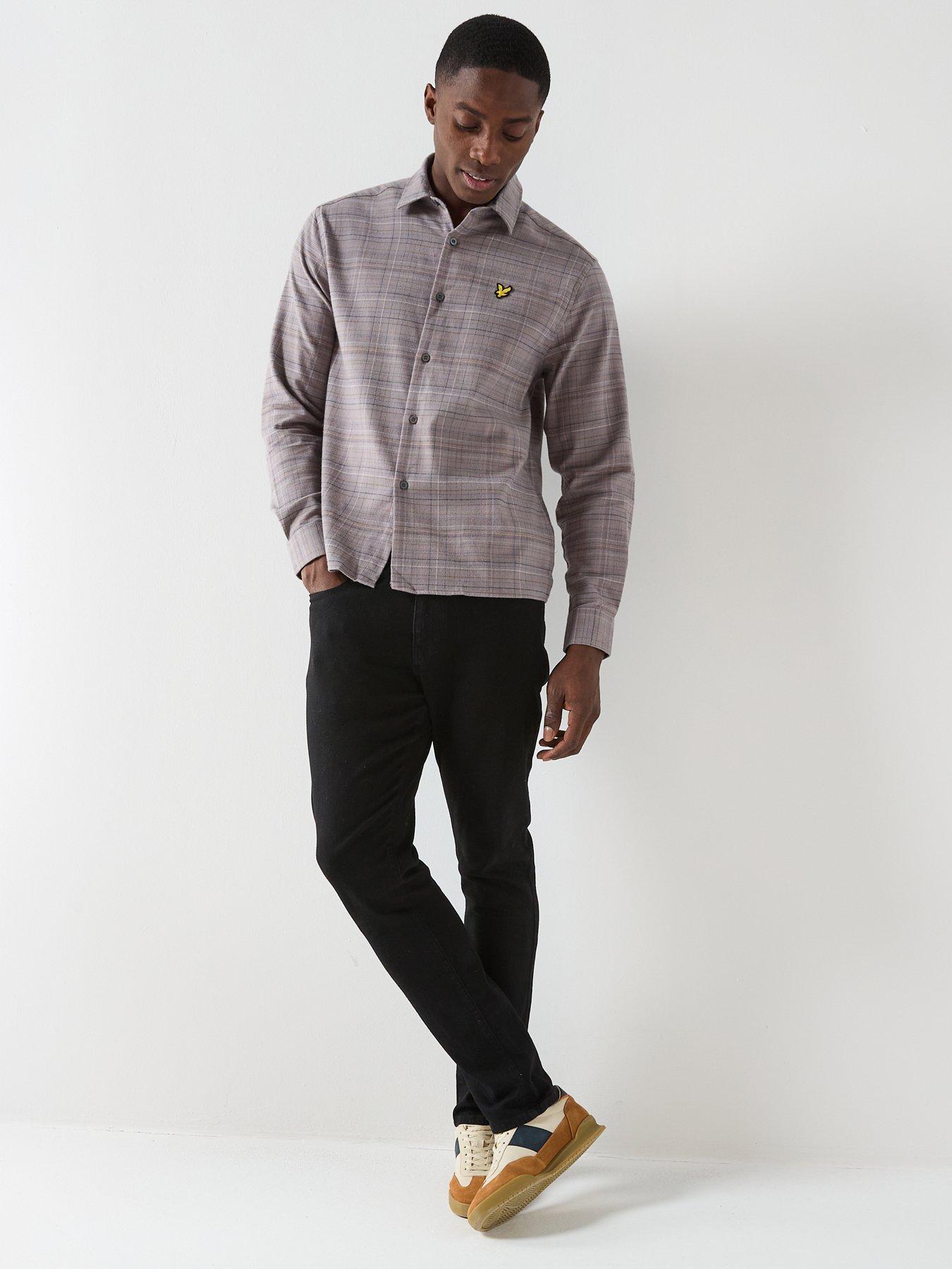 lyle-scott-checked-flannel-shirt-greyback