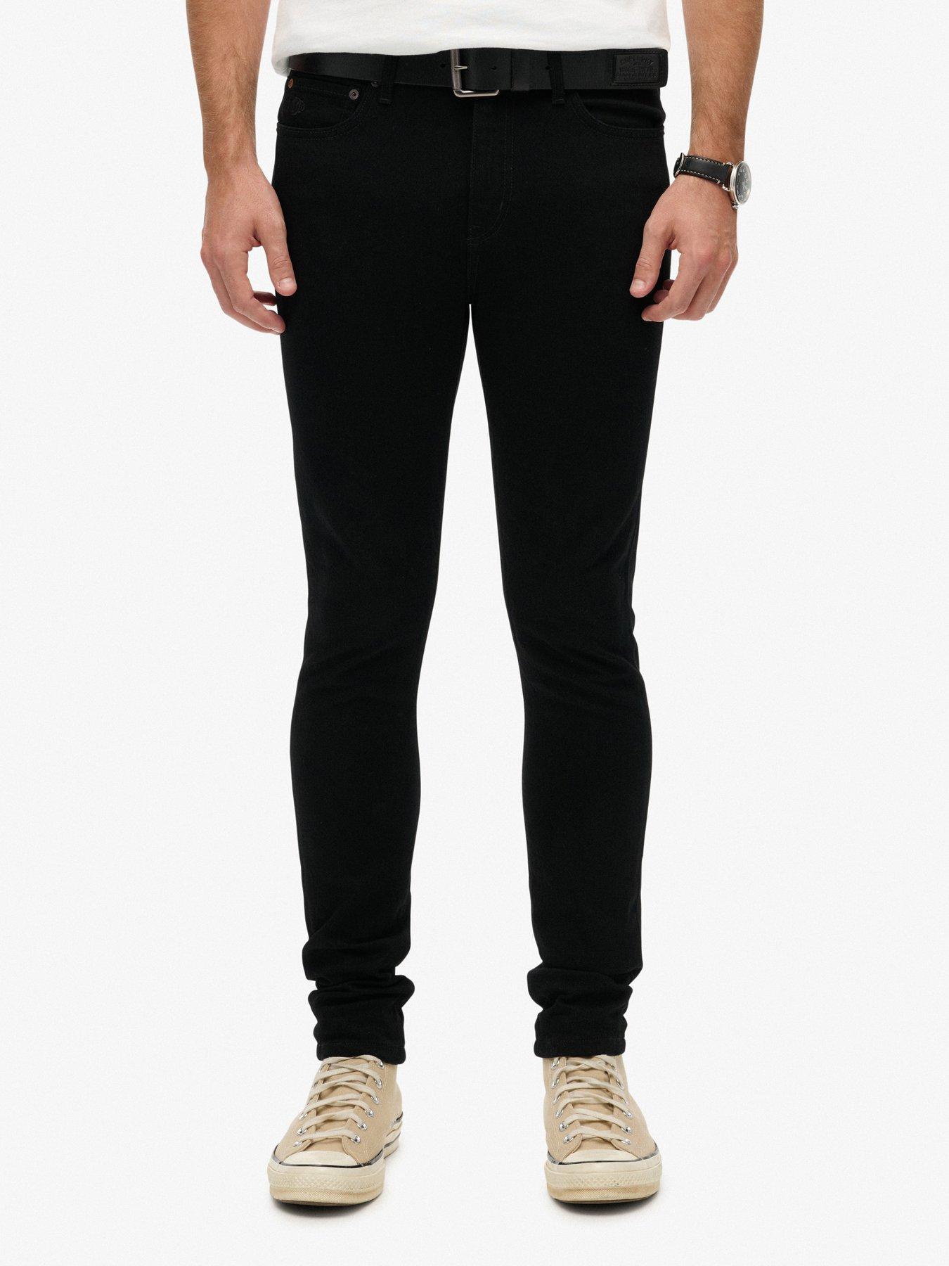 Superdry Vintage Skinny Fit Jeans - Black