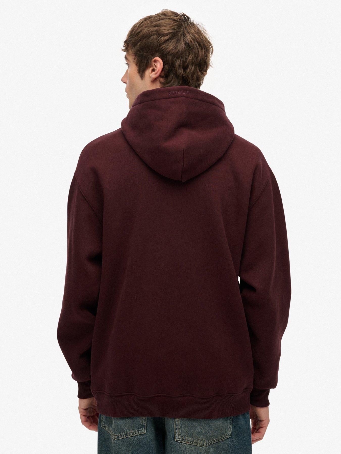 superdry-oversized-hoodie-dark-redstillFront