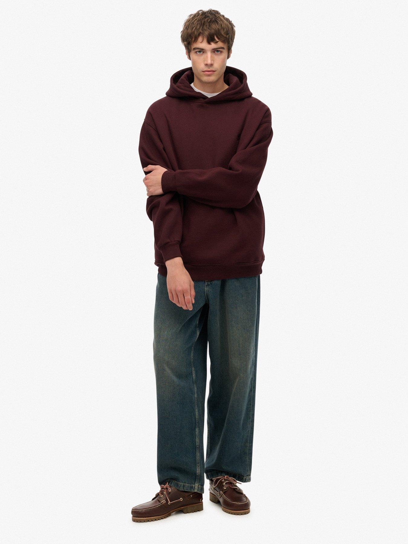 superdry-oversized-hoodie-dark-redback