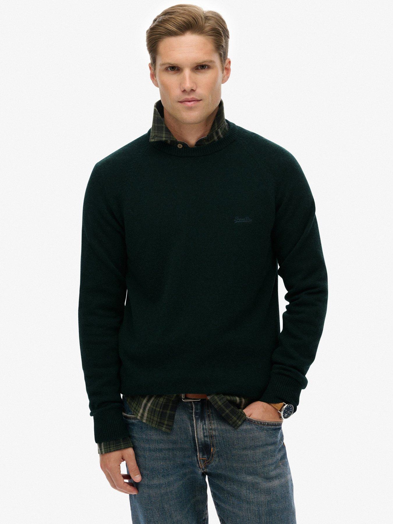 superdry-wool-blend-knitted-jumper-forest-greenfront