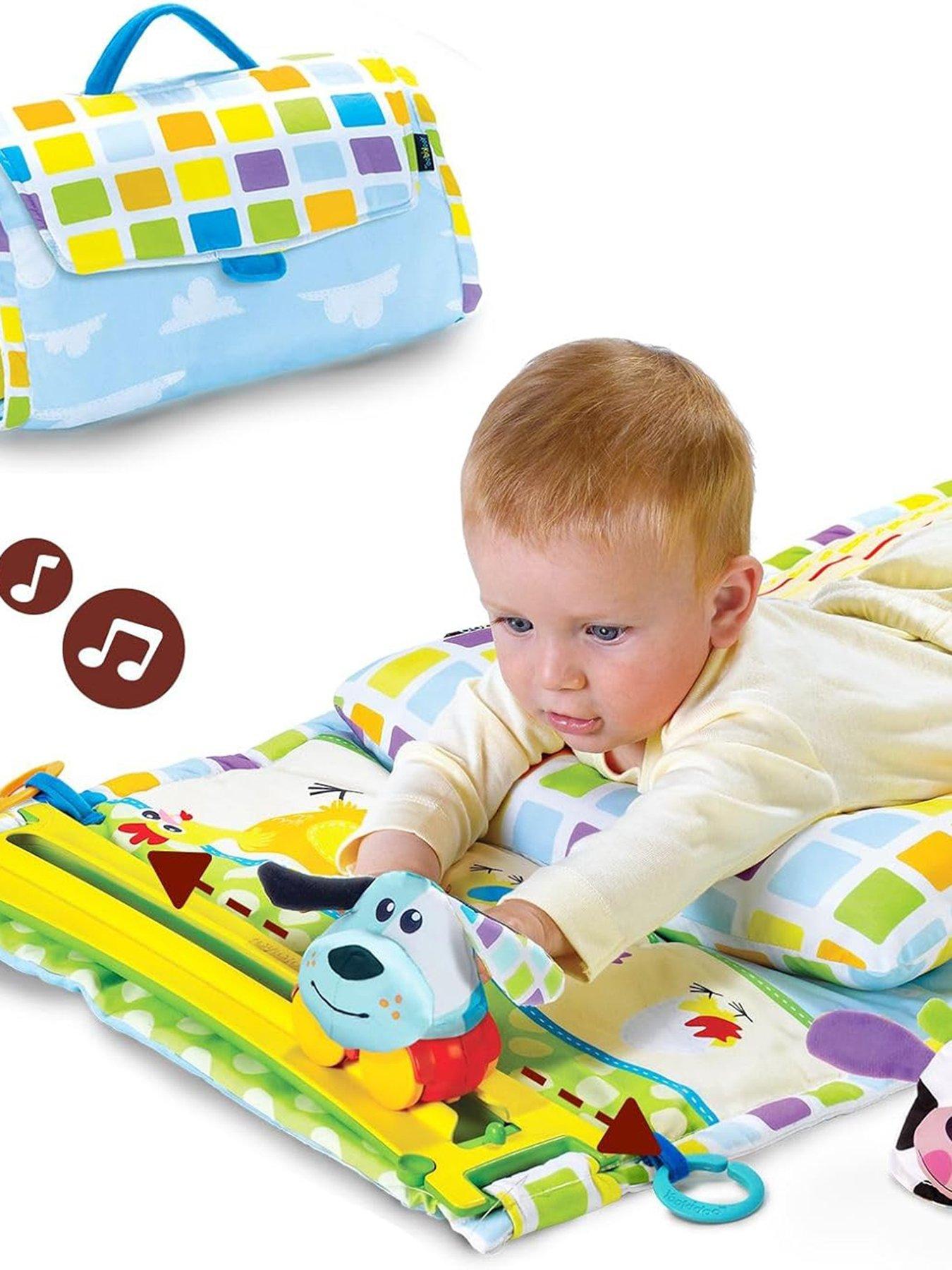 Yookidoo Tummy Time Portable Baby Mat