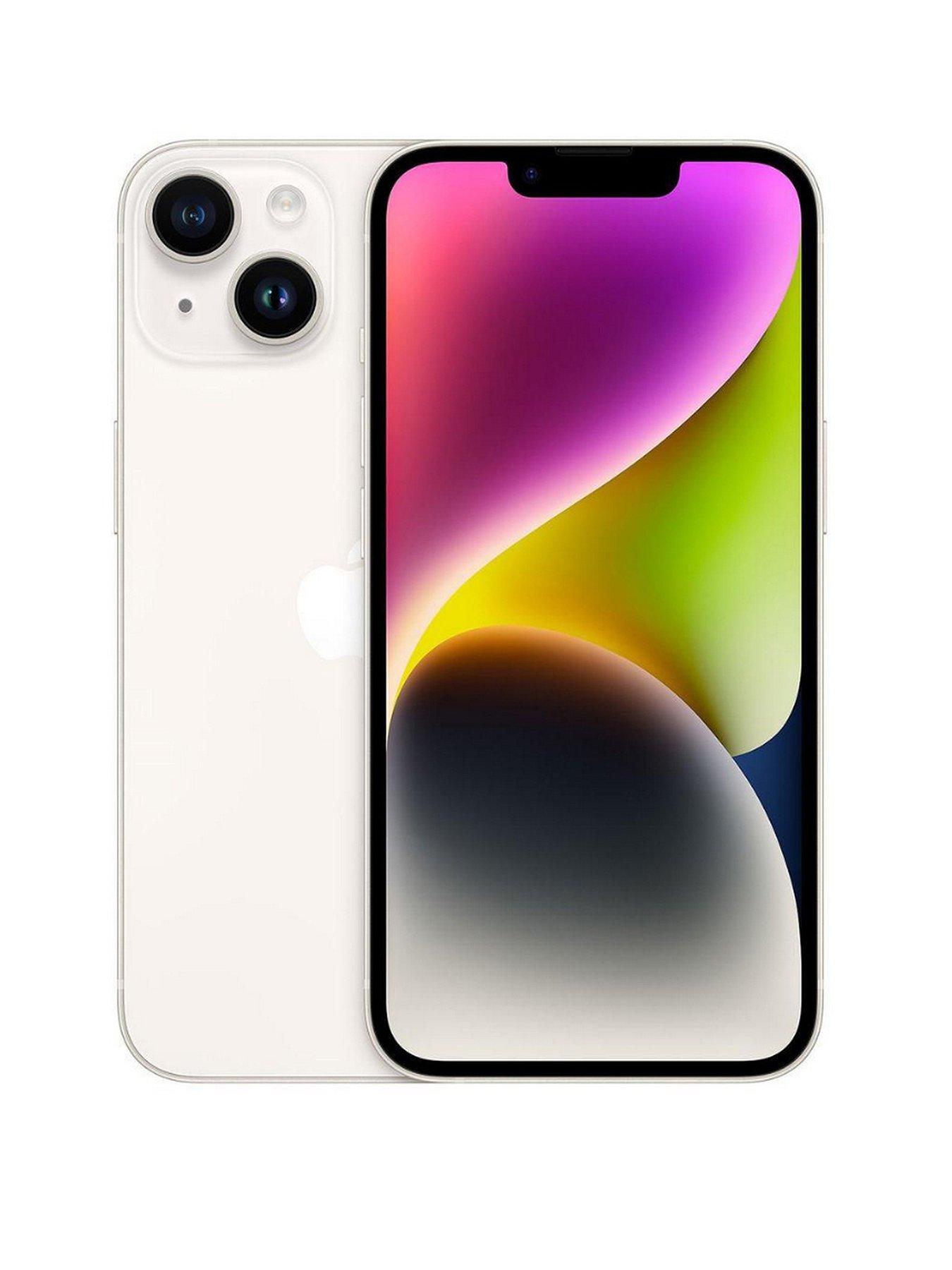 Refurbished Apple iPhone 14 - 128GB, Starlight (Pristine Condition)