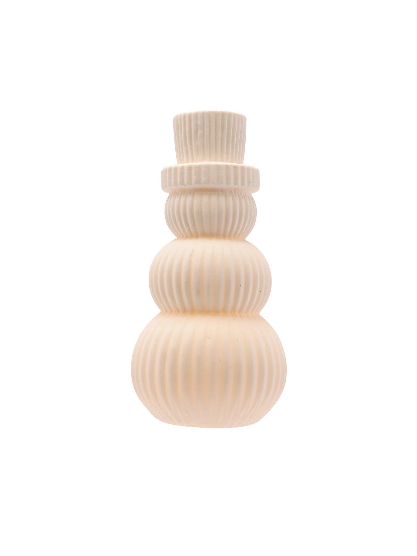 the-christmas-gift-co-ceramic-led-light-up-snowman-20cmoutfit