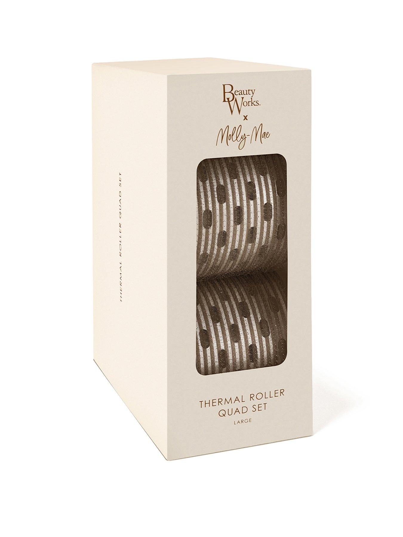 Image 1 of 7 of Beauty Works Beauty Works x Molly-Mae Large Thermal Roller 4 Set