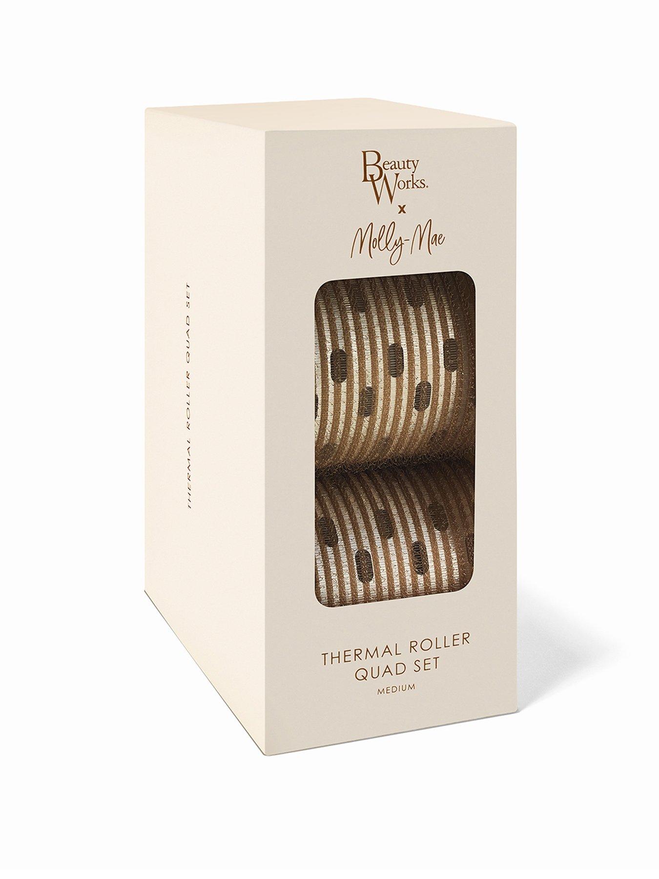 Image 1 of 7 of Beauty Works Beauty Works x Molly-Mae Medium Thermal Roller 4 Set