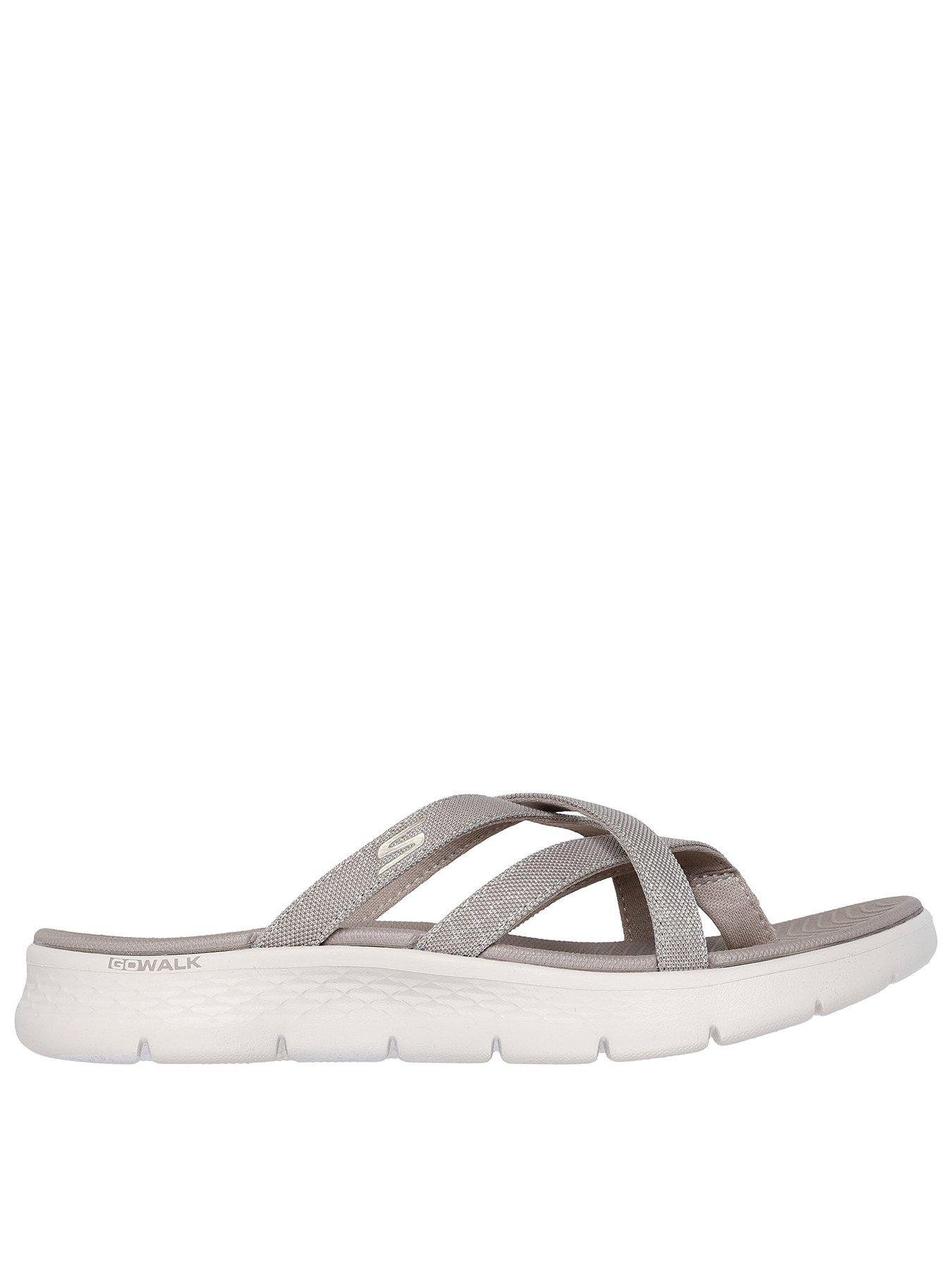 Skechers Go Walk Flex Sandals - Beige
