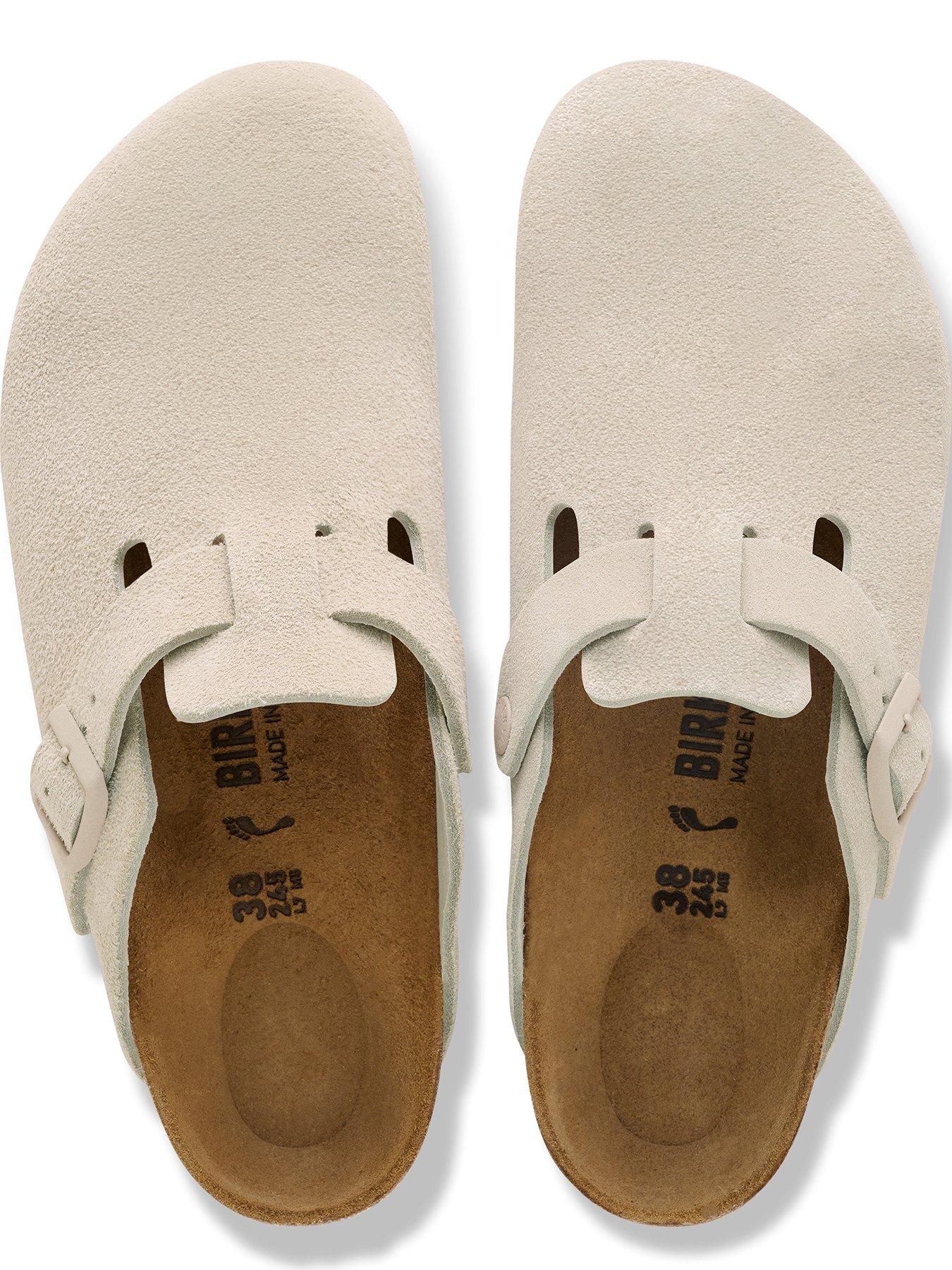 Image 3 of 3 of Birkenstock Boston Suede Shoe - Oyster