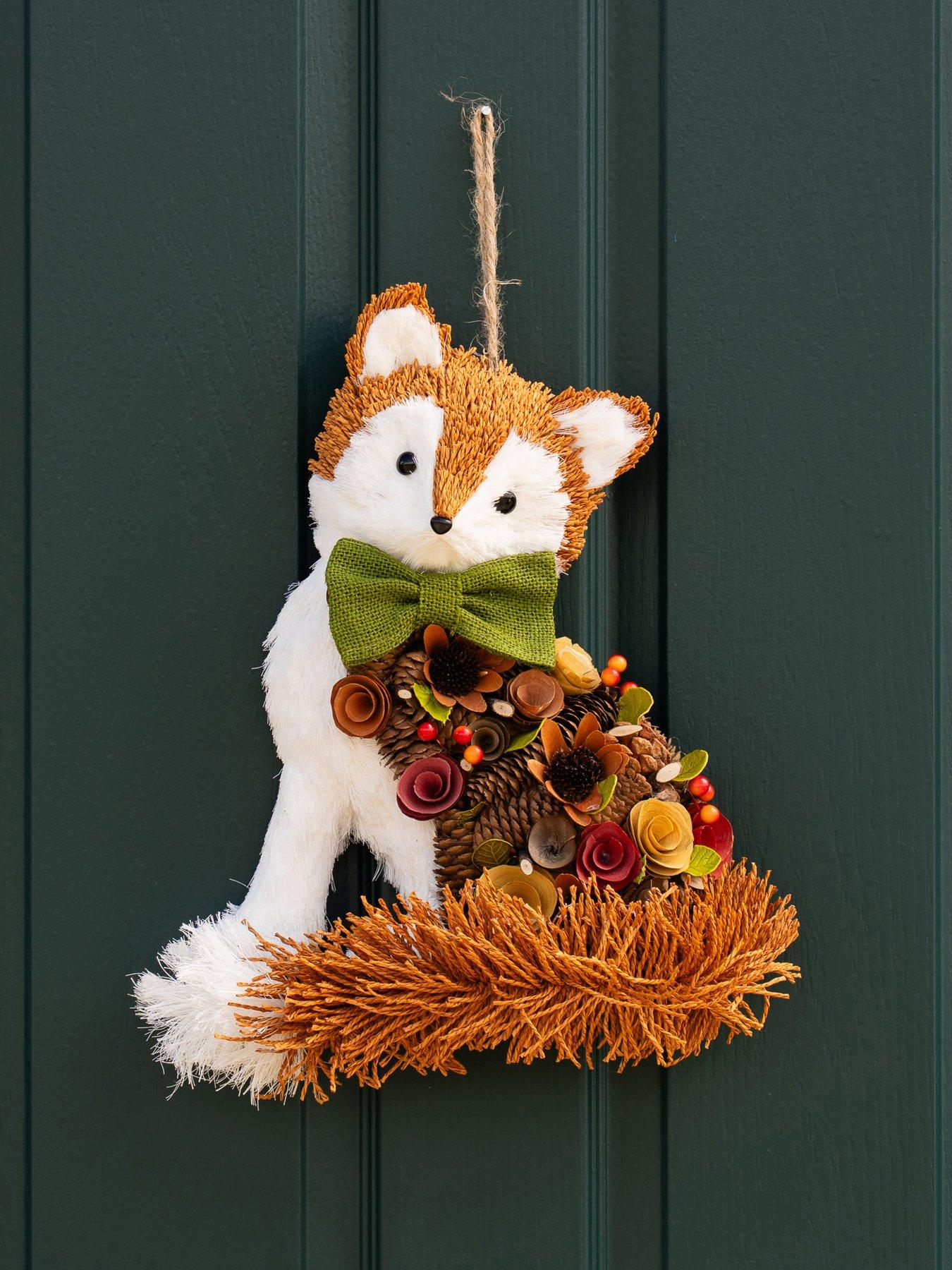 Scottish Everlastings 35cm Straw / Woodshave Fox