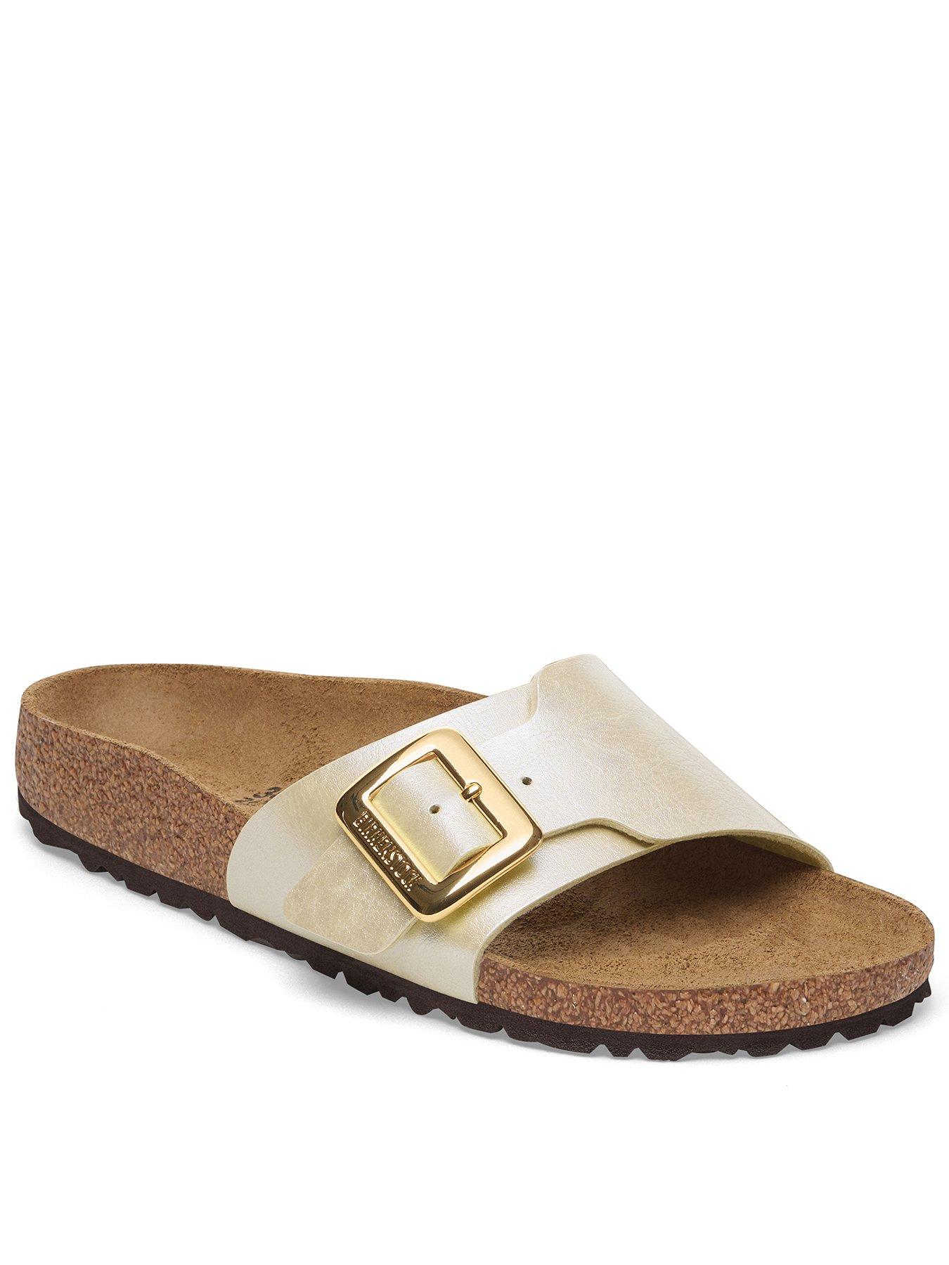 Birkenstock Catalina Birko-Flor Graceful Sandal - Pearl White