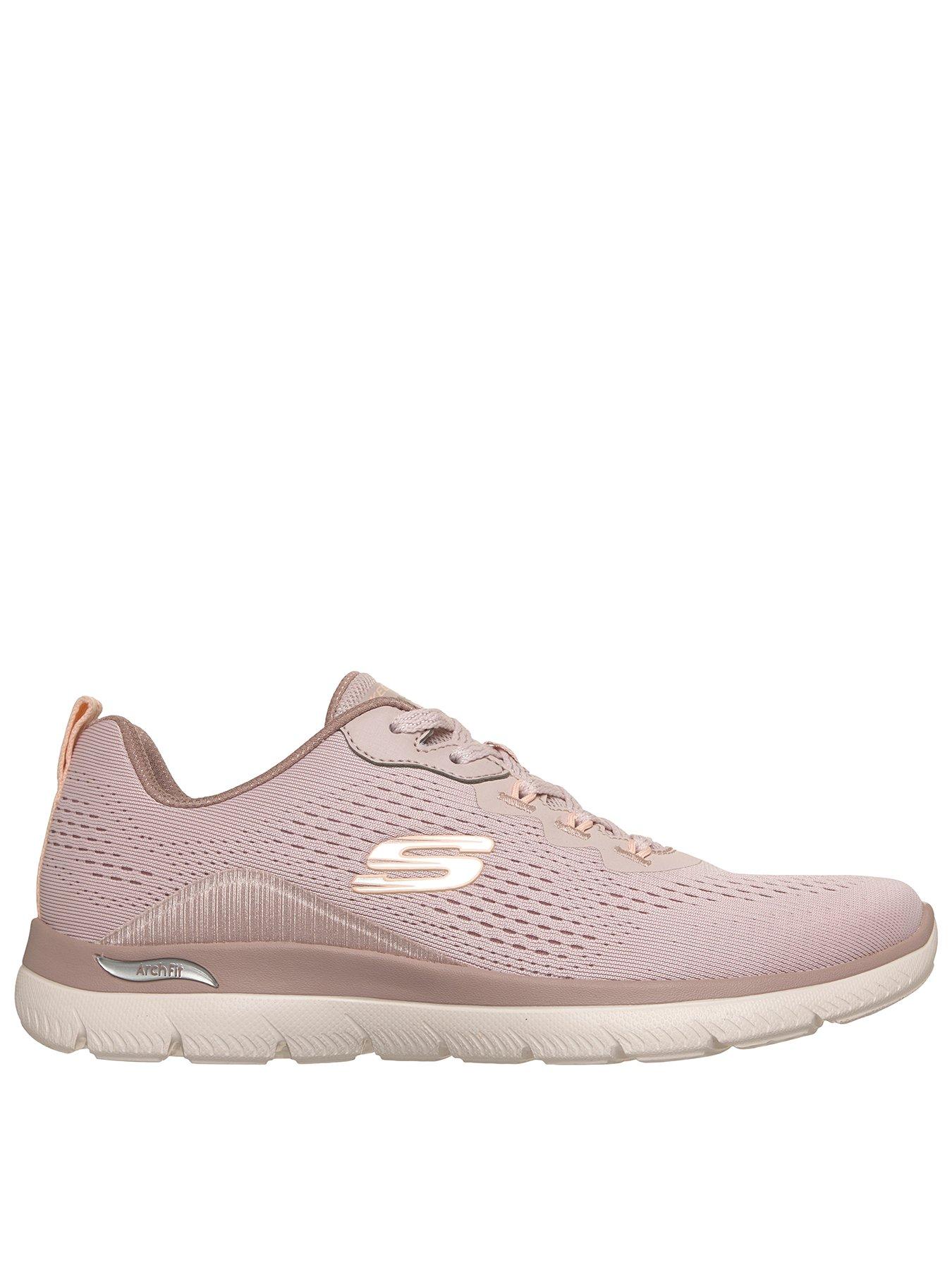 Skechers Arch Fit Summits Trainer - Light Mauve