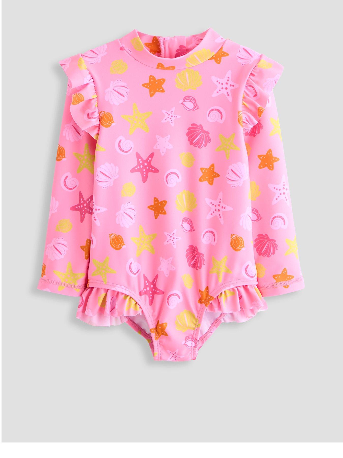 The Very Collection Sun Safe Star Fish Girls Swimsuit