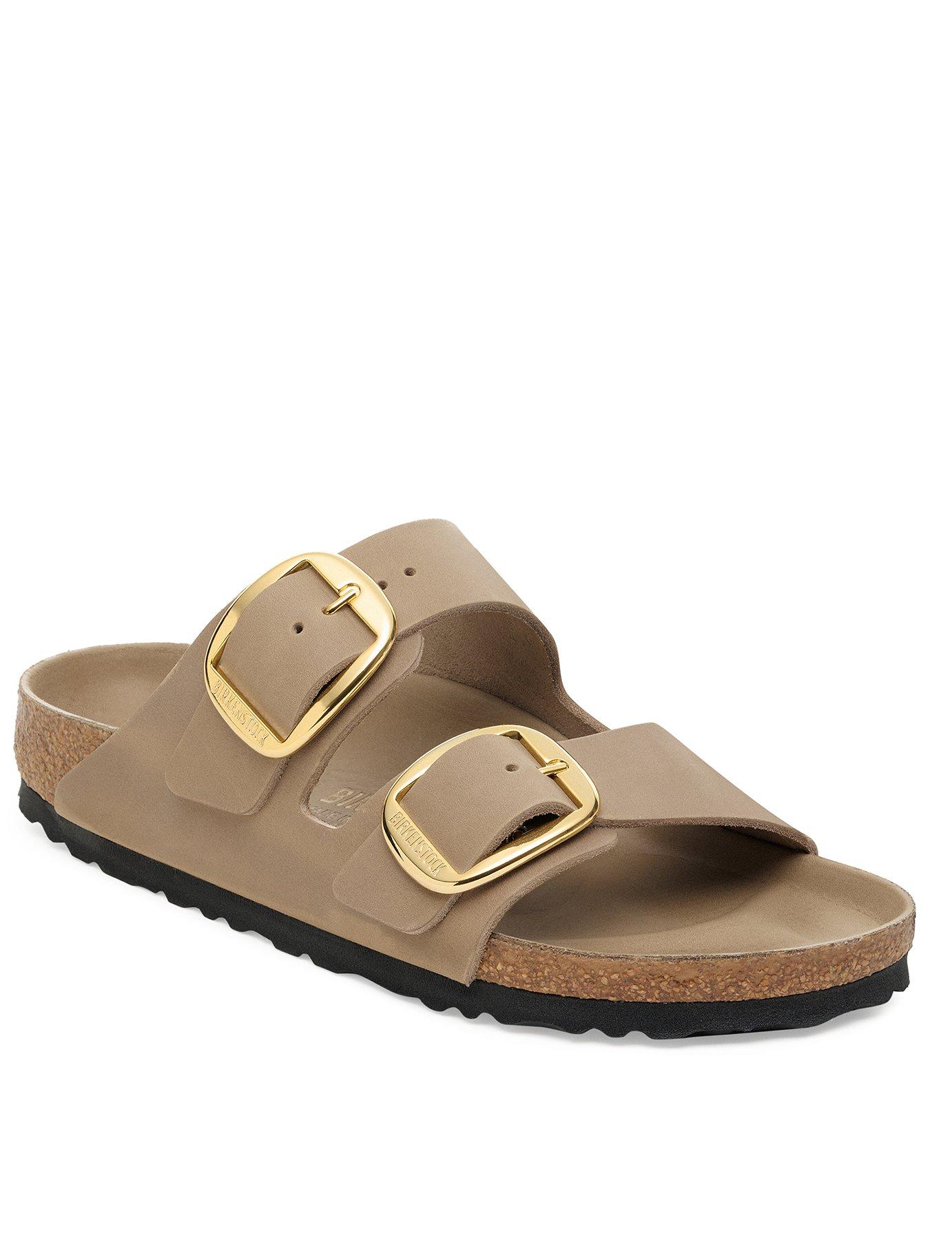 Birkenstock Arizona Big Buckle Oiled Leather Sandal - Tabacco Brown