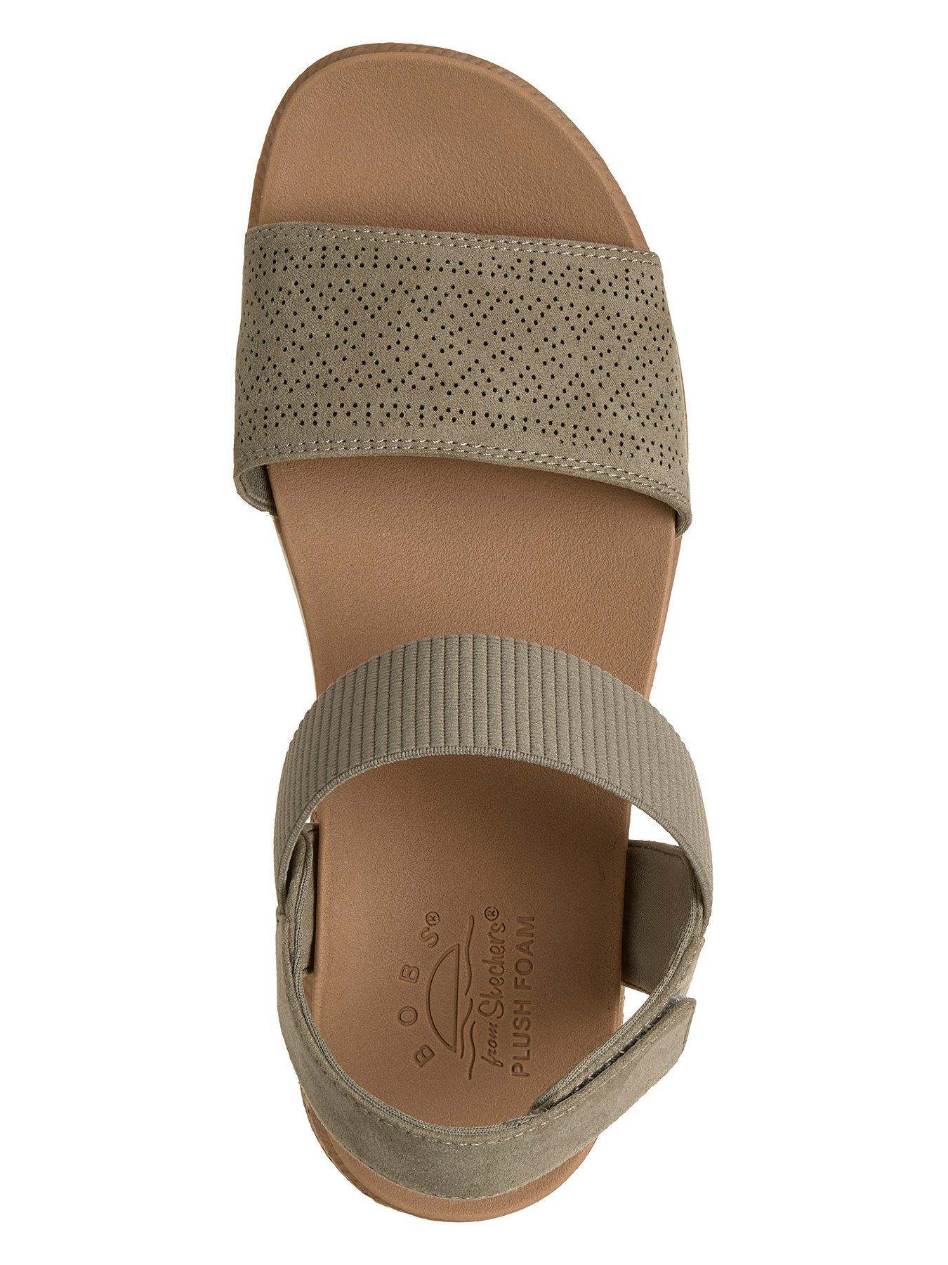 skechers-desert-kiss-low-top-look-sandal-olive-microfiberoutfit