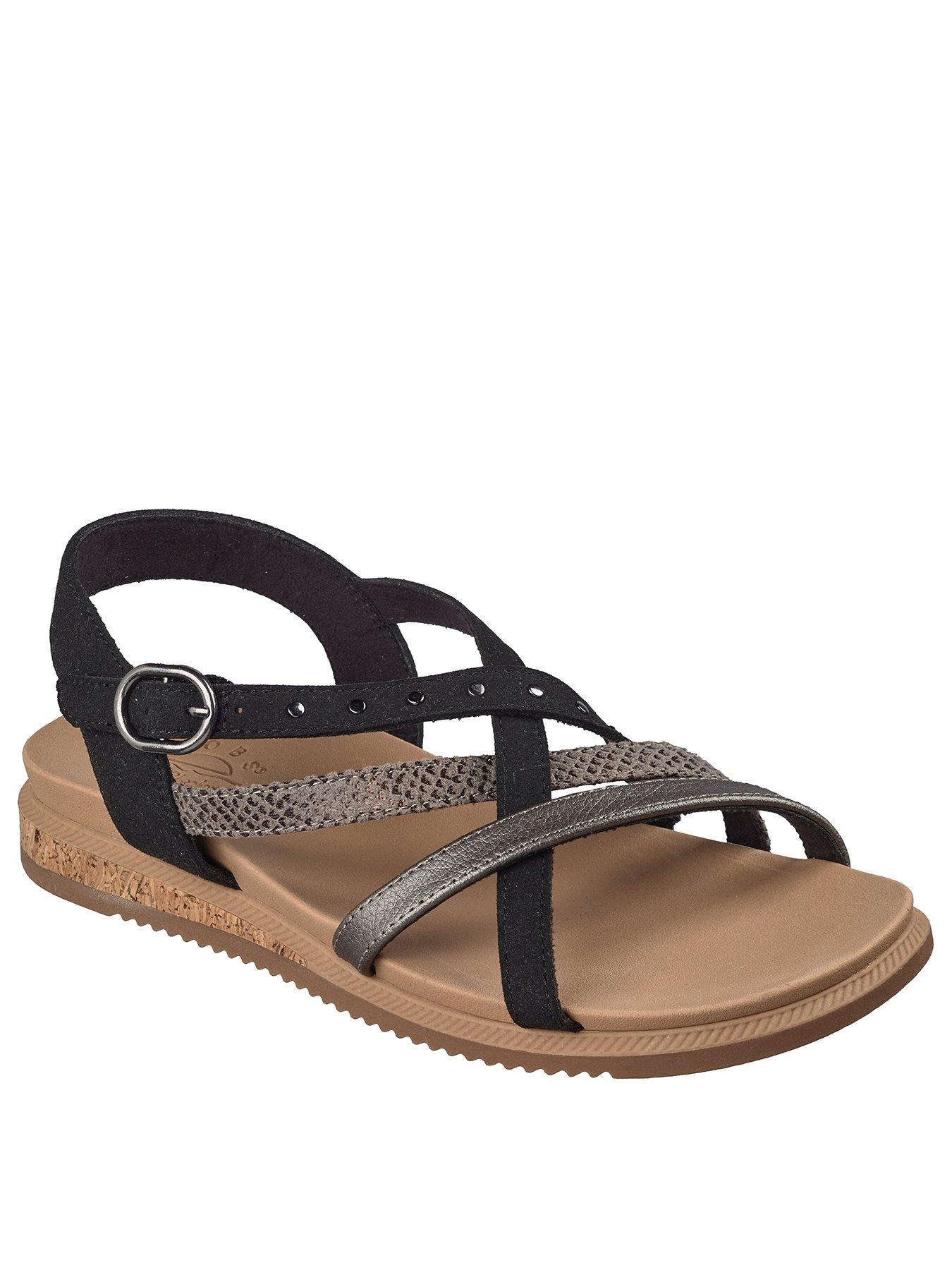 Image 2 of 5 of Skechers Desert Kiss Low Seaside Sling - Black
