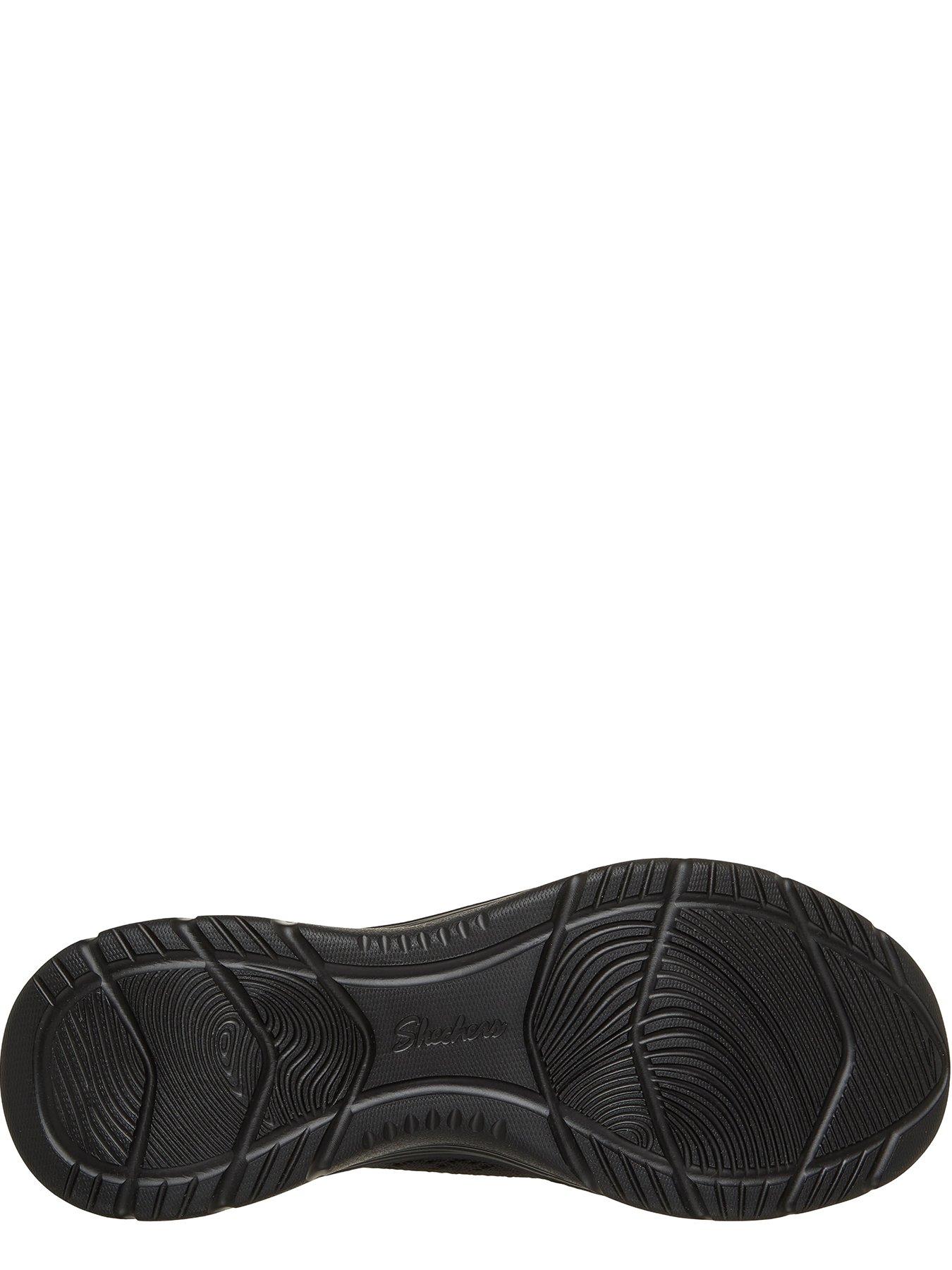 Image 4 of 5 of Skechers Bedford Knitted Mary Jane Shoe - Black