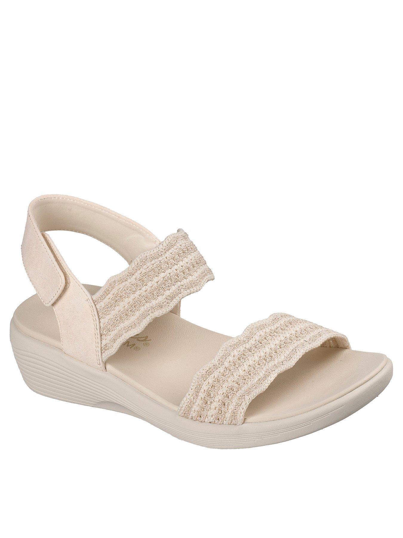 skechers-arya-slingback-sandal-off-white-metallic-knitstillFront