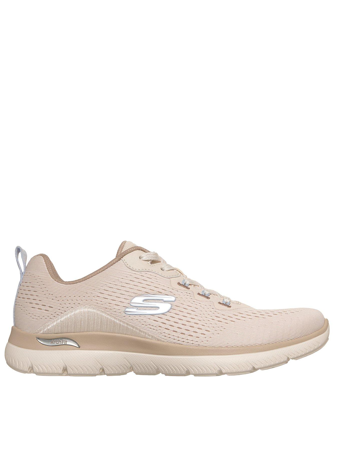 Image 1 of 5 of Skechers Arch Fit Summits Trainer - Natural