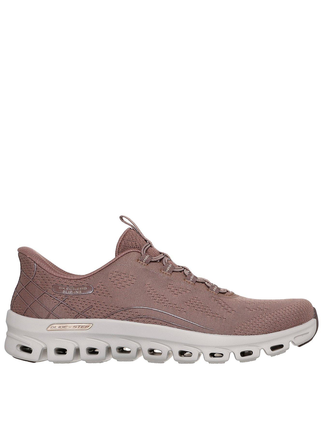 Skechers Glide-step Elevate Amaze Trainer - Burgundy