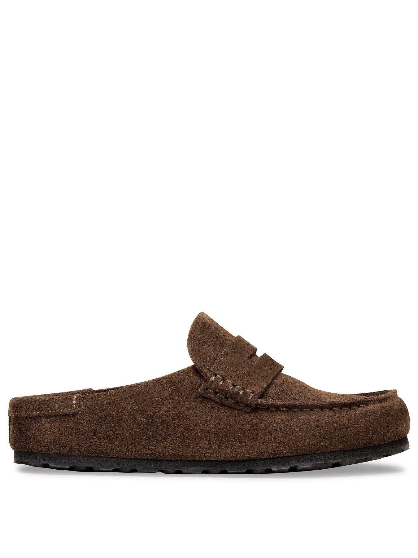 birkenstock-naples-wrapped-suede-clog-carafe-brownstillFront