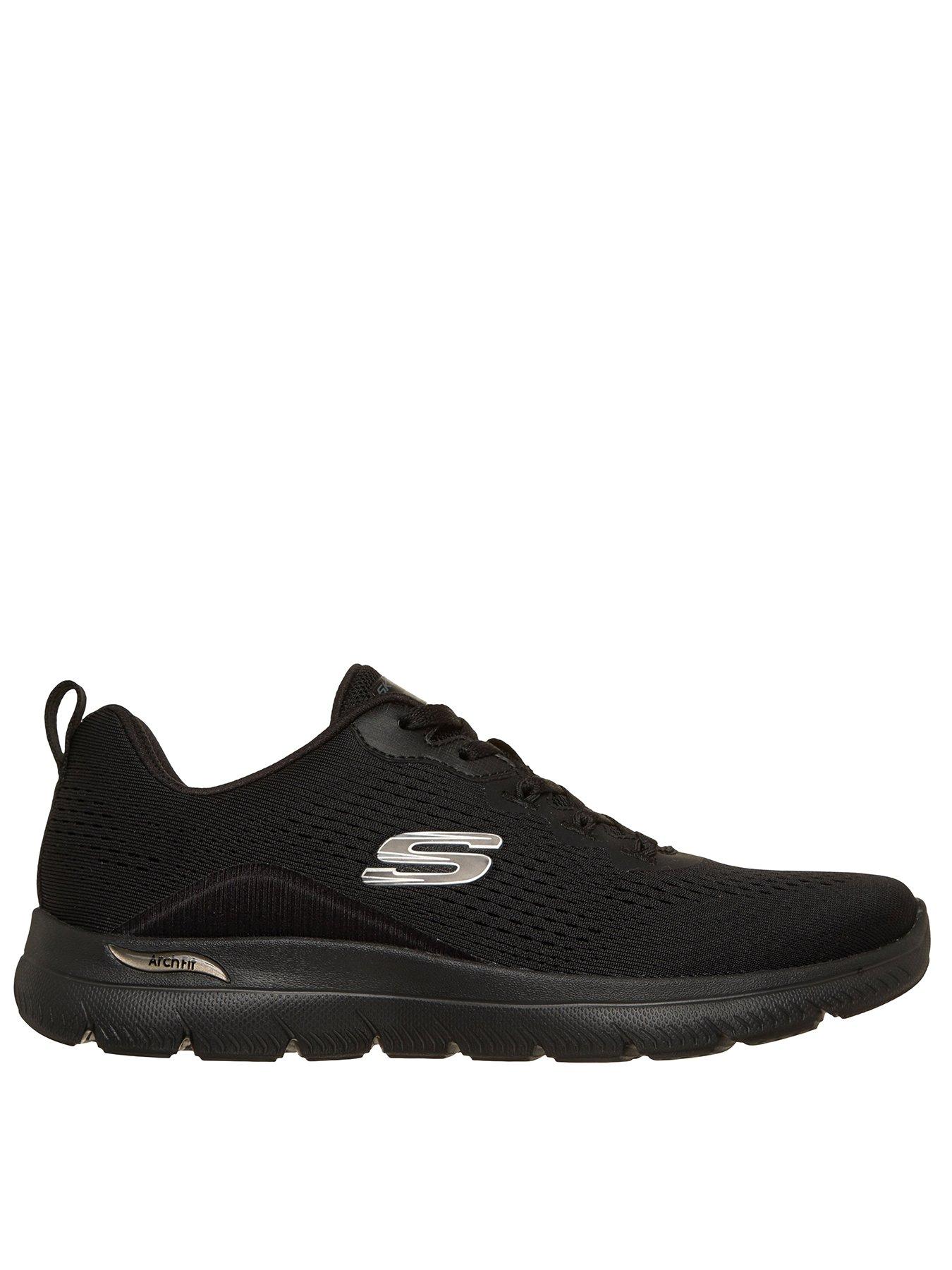 skechers-arch-fit-summits-trainer-blackfront