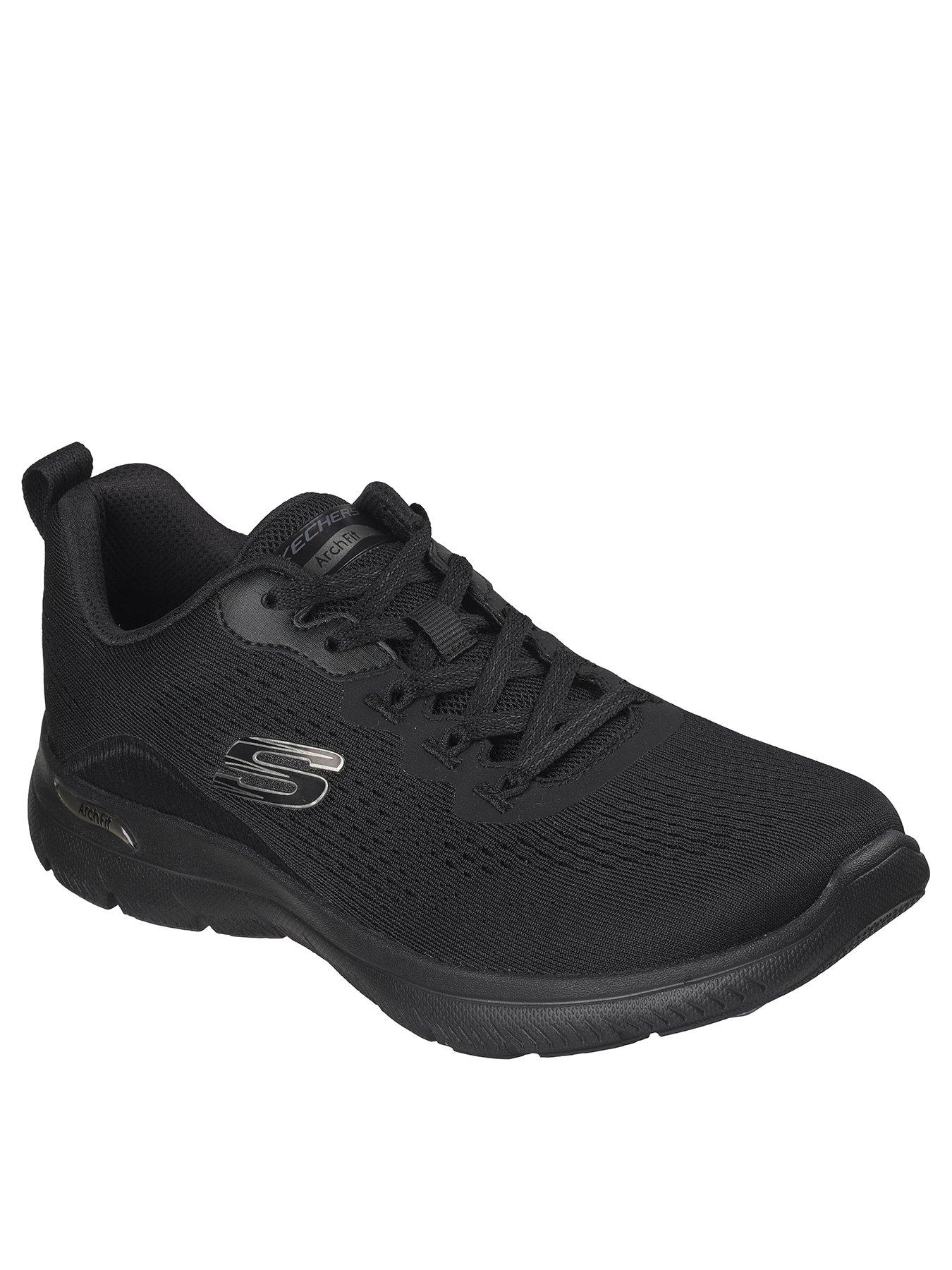 skechers-arch-fit-summits-trainer-blackstillFront