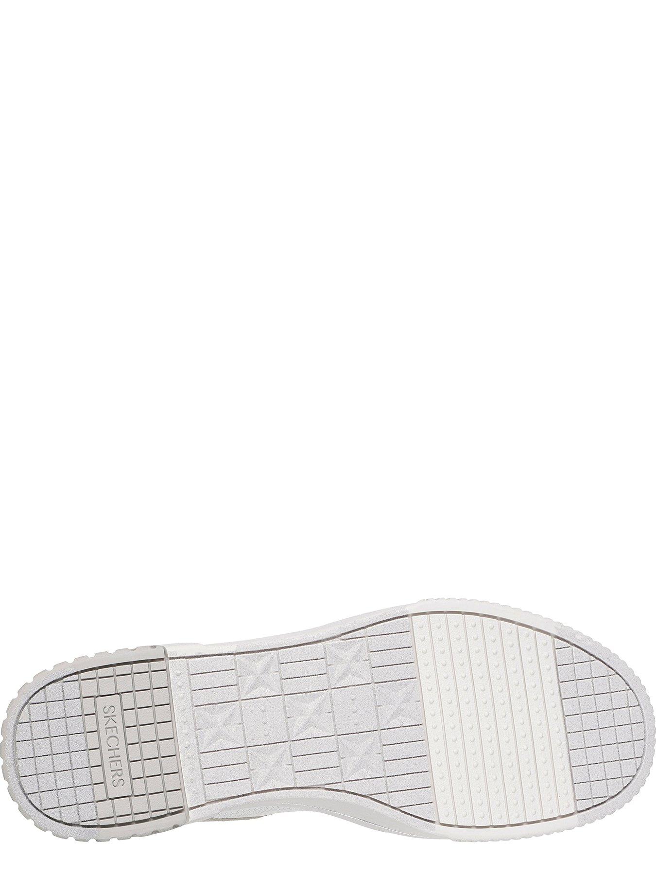 skechers-jade-lustrous-luxury-suede-trainer-whitedetail