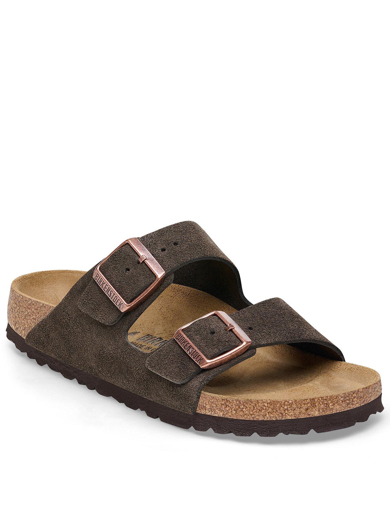 Birkenstock Arizona Suede Sandal - Mocca