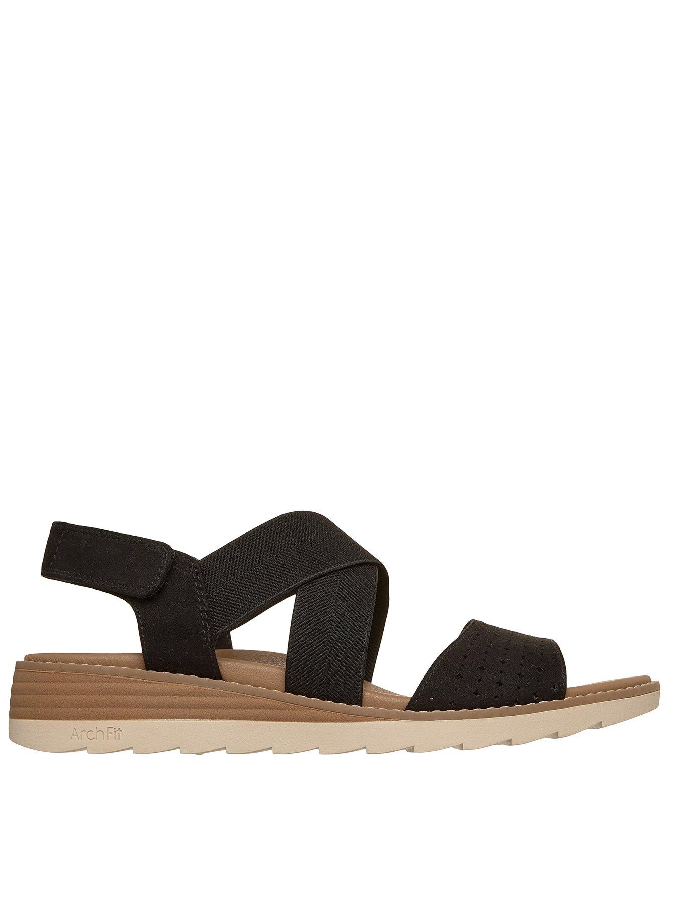 Image 1 of 5 of Skechers Arch Fit Oasis B Perf Sandals - Black